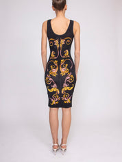 Versace Jeans Abito Placed G89 NERO/ORO