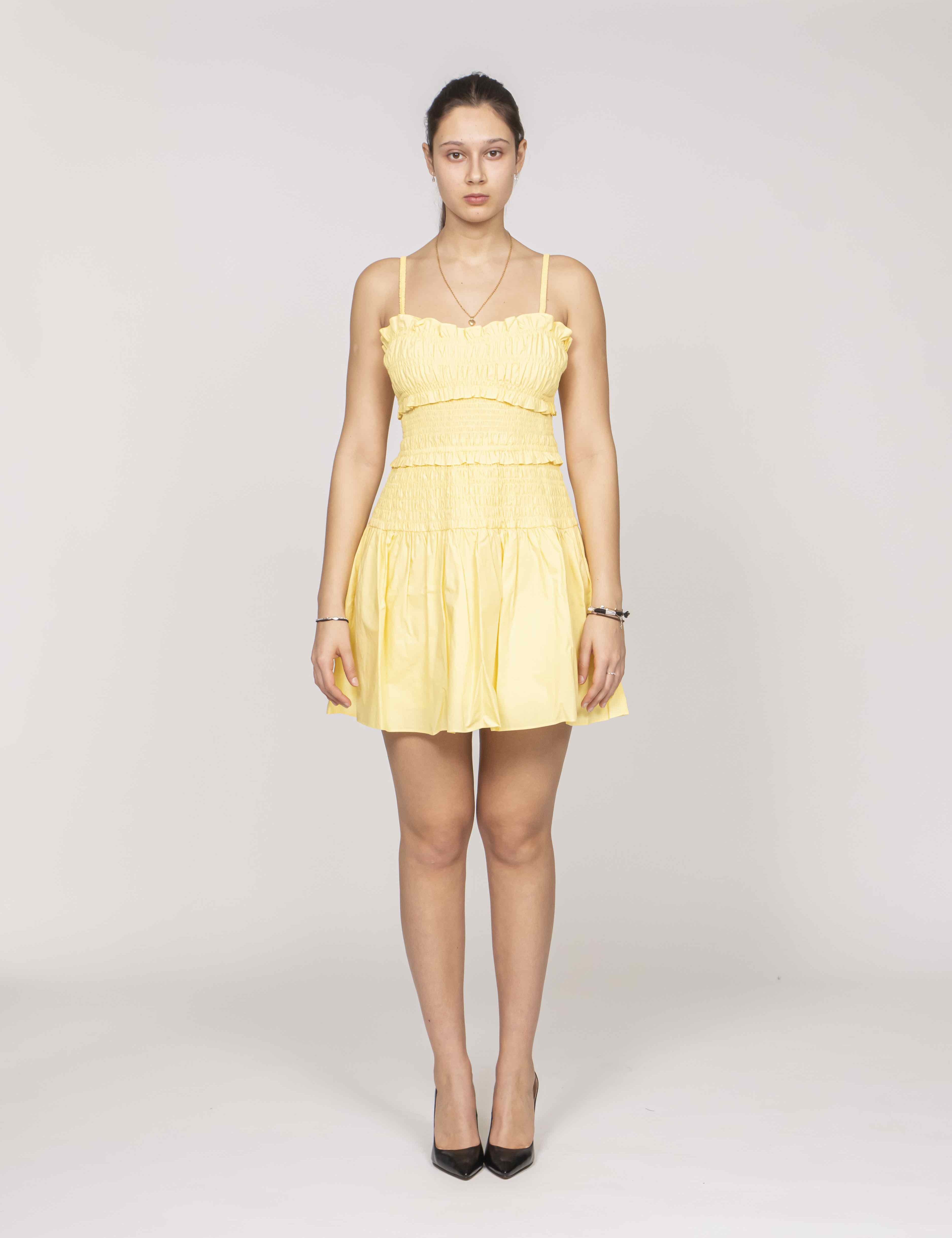 Michael Kors Abito Poplin 744 LEMON