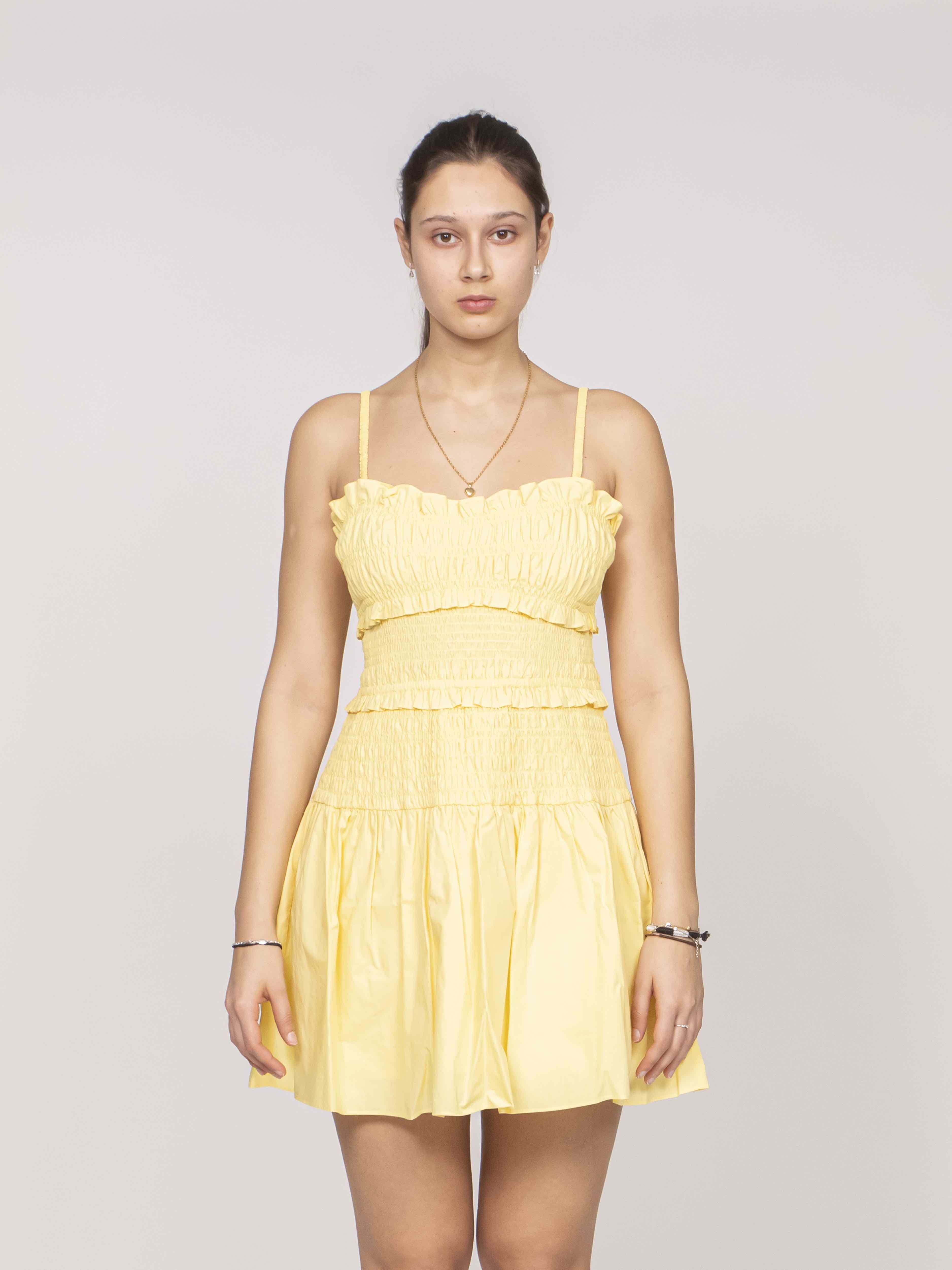 Michael Kors Abito Poplin 744 LEMON
