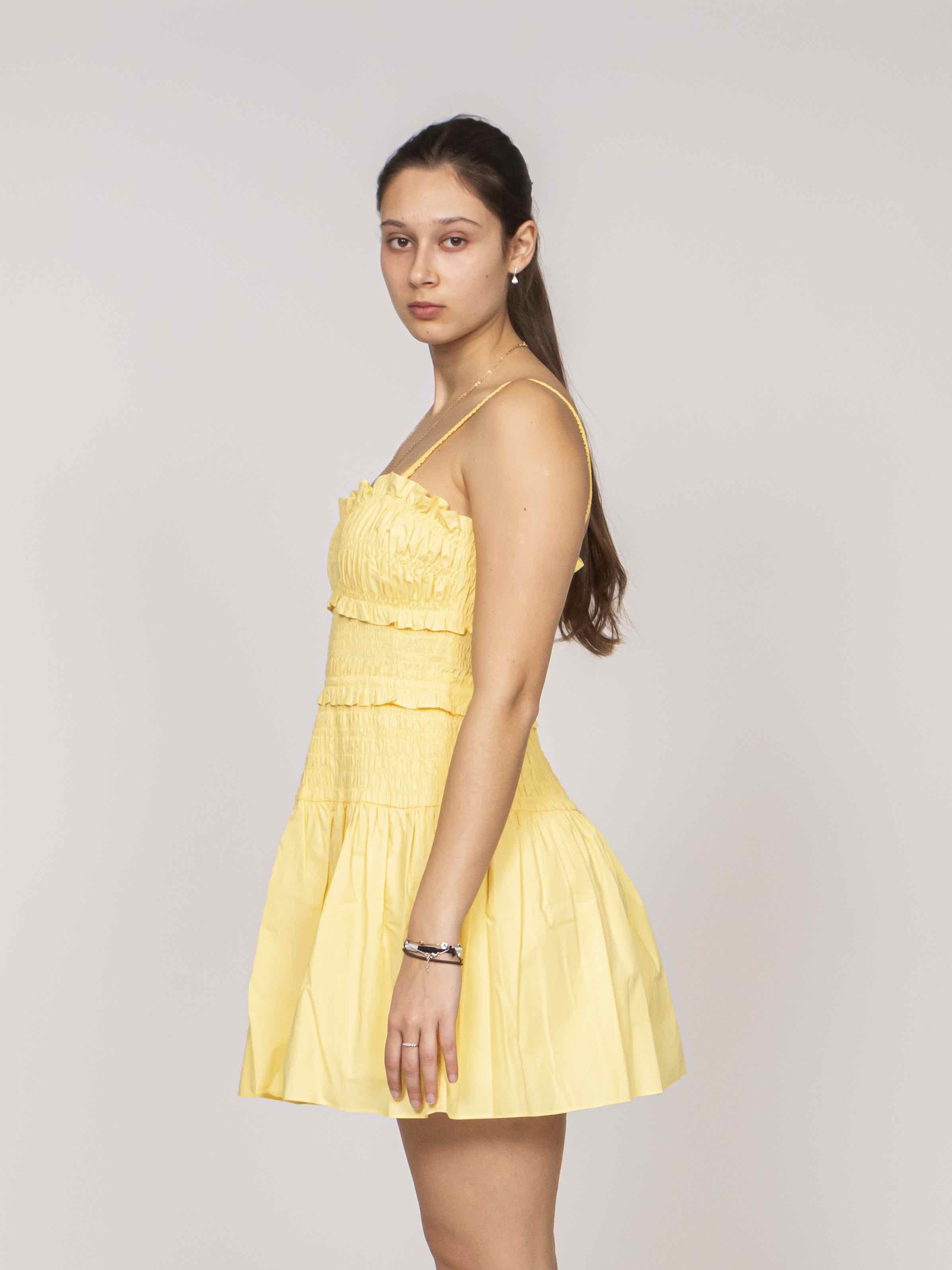 Michael Kors Abito Poplin 744 LEMON
