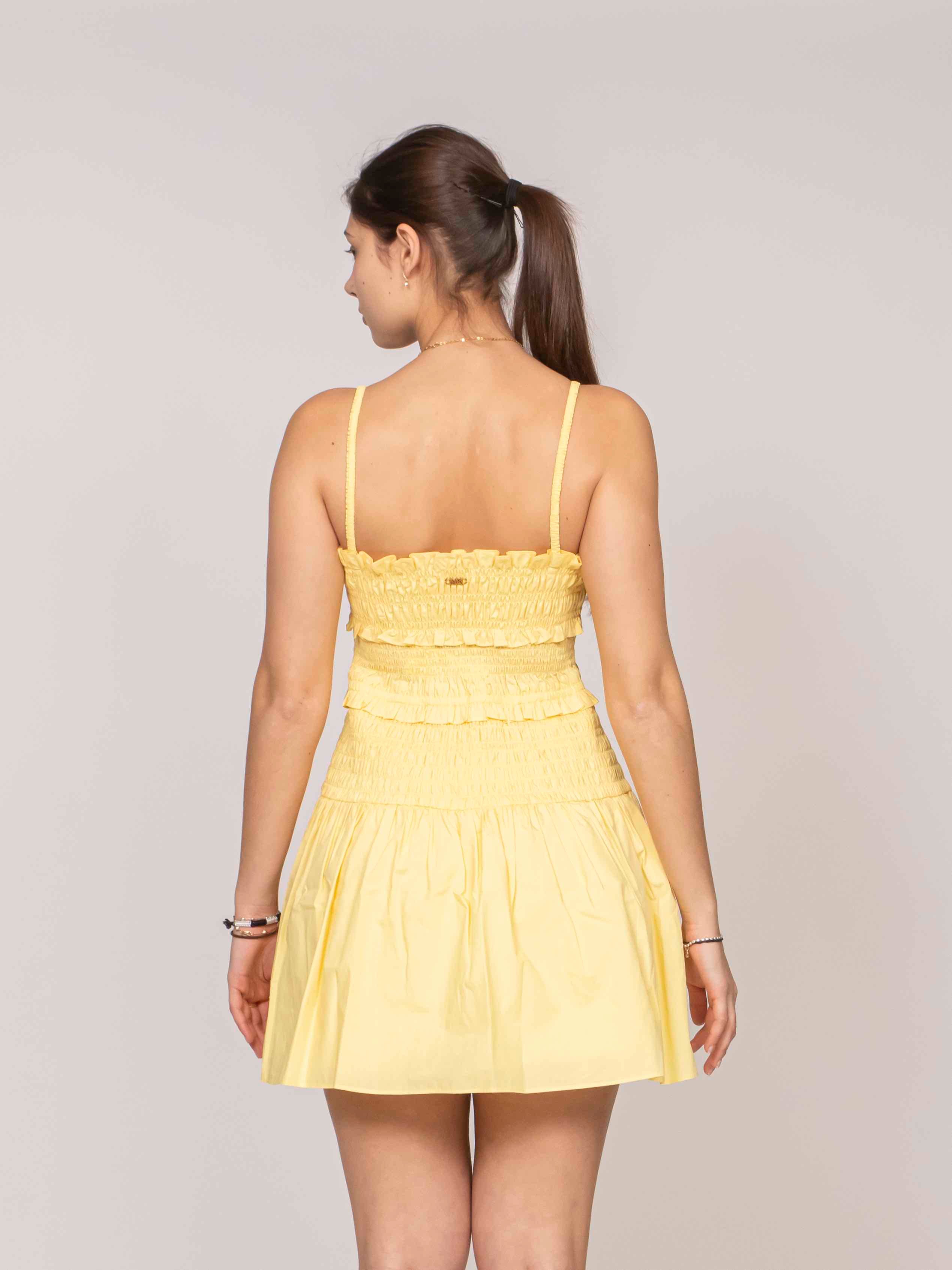 Michael Kors Abito Poplin 744 LEMON