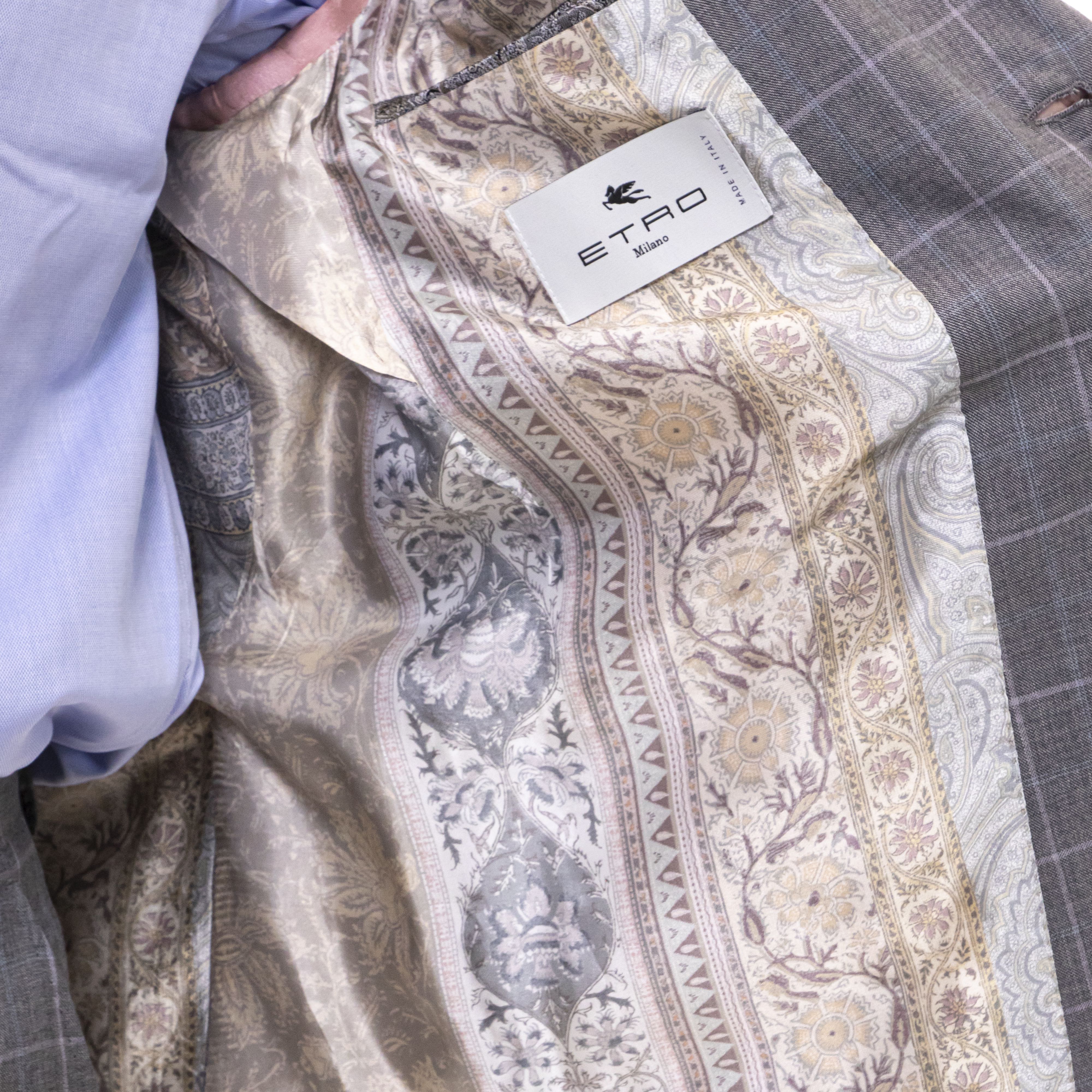 Etro Abito Roma S9830 GRIGIO