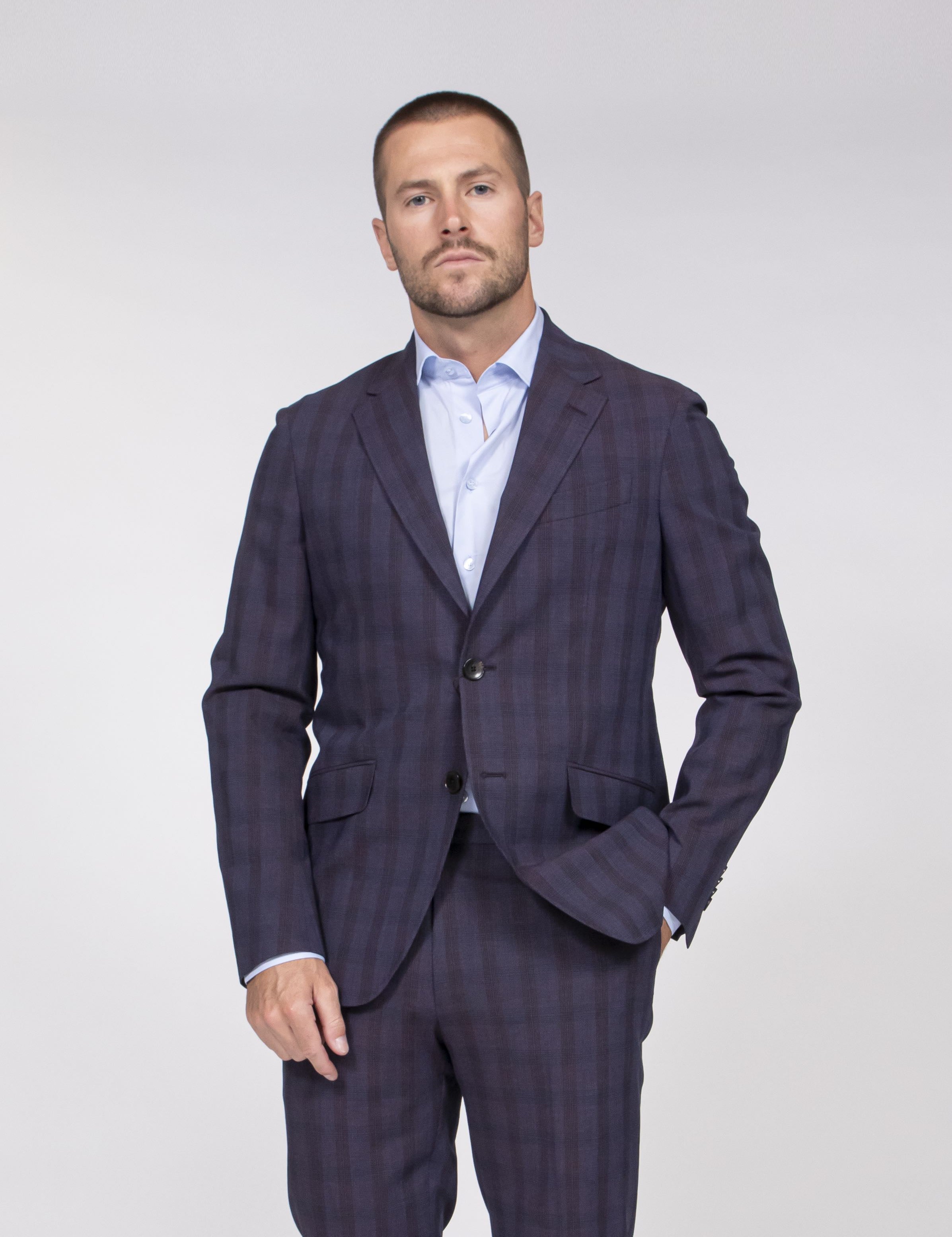 Etro Abito Roma S9865 BLU