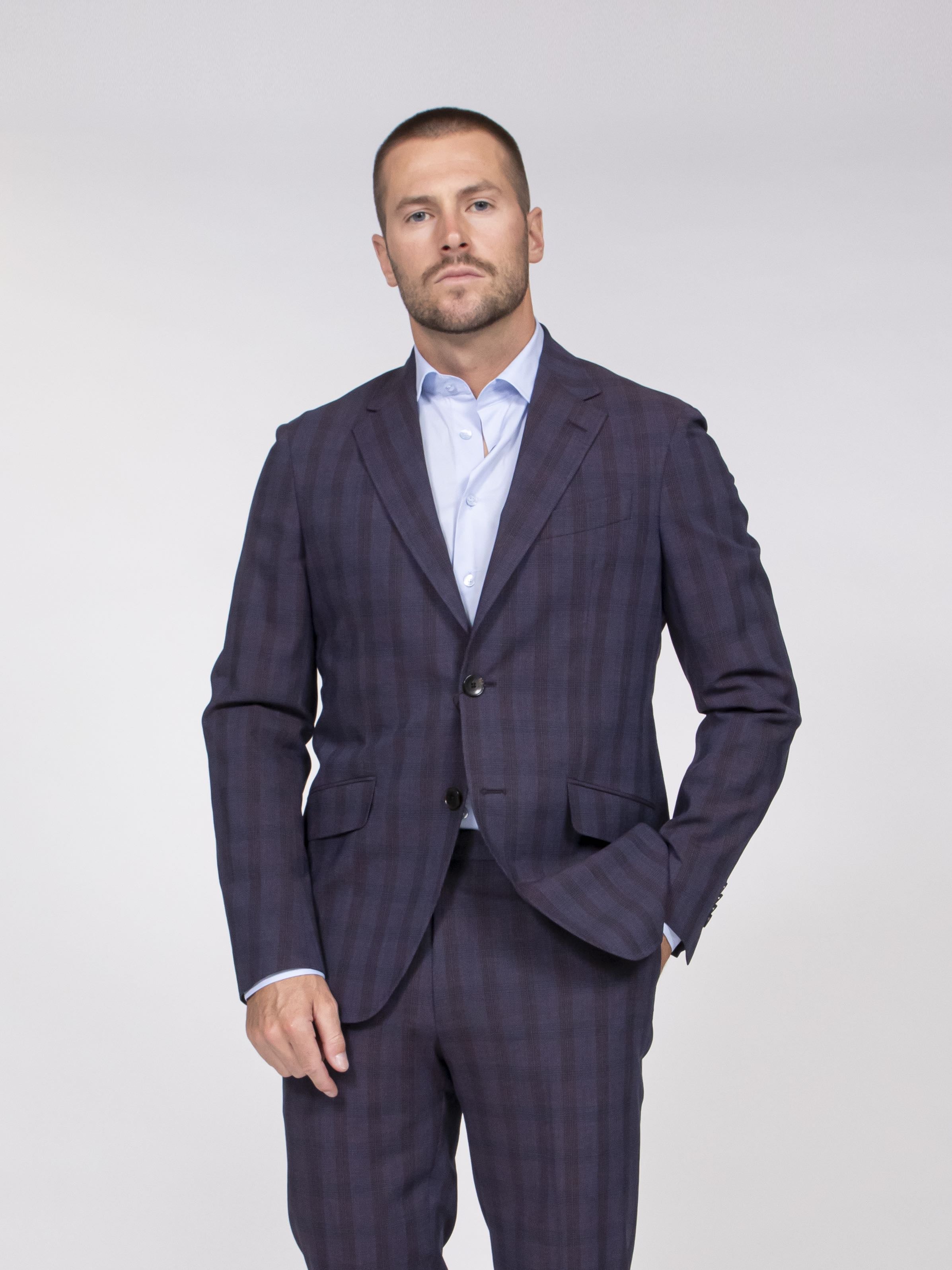 Etro Abito Roma S9865 BLU