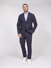 Etro Abito Roma S9865 BLU