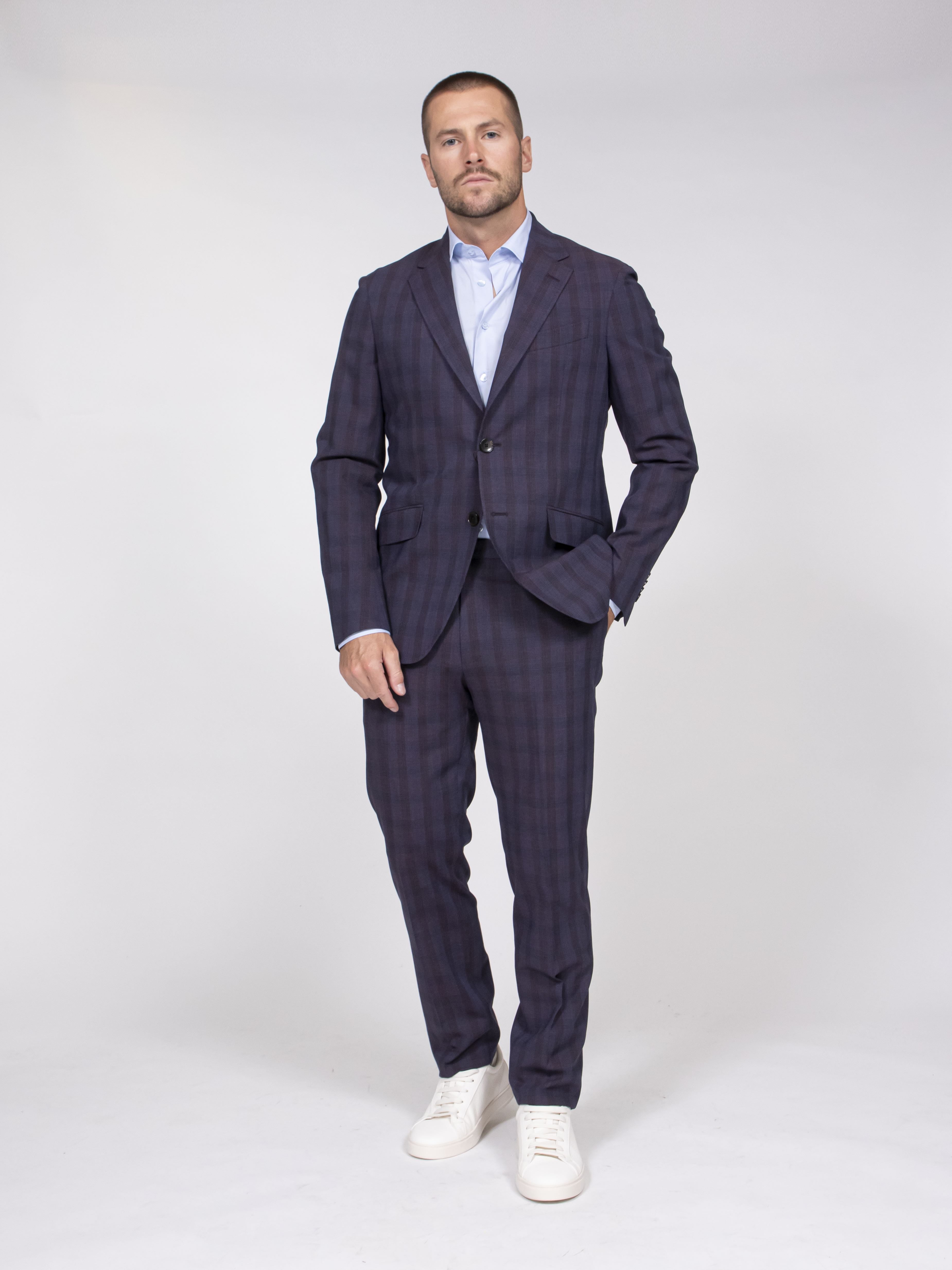 Etro Abito Roma S9865 BLU
