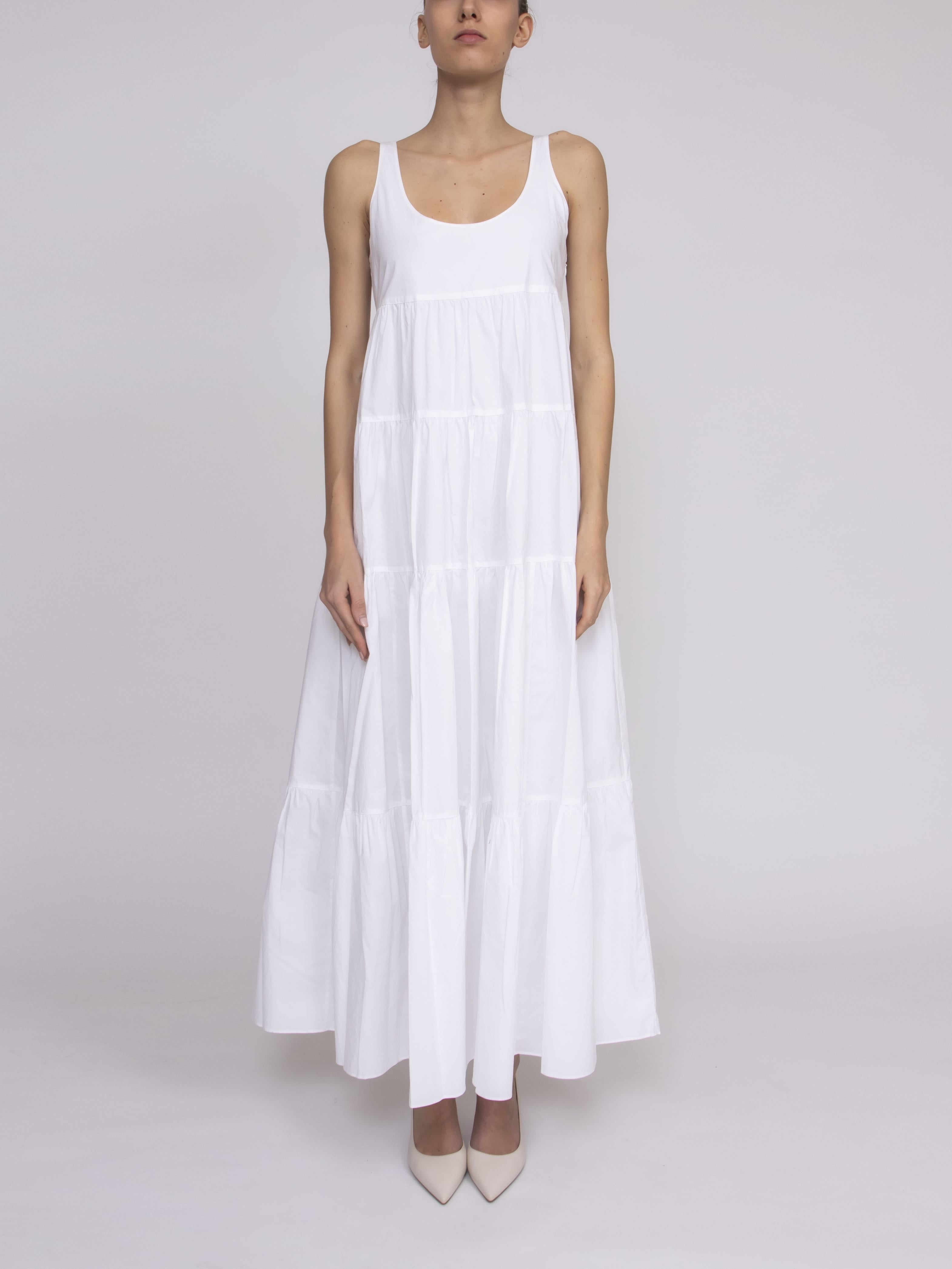 Michael Kors Abito Scoop Neck 100 BIANCO