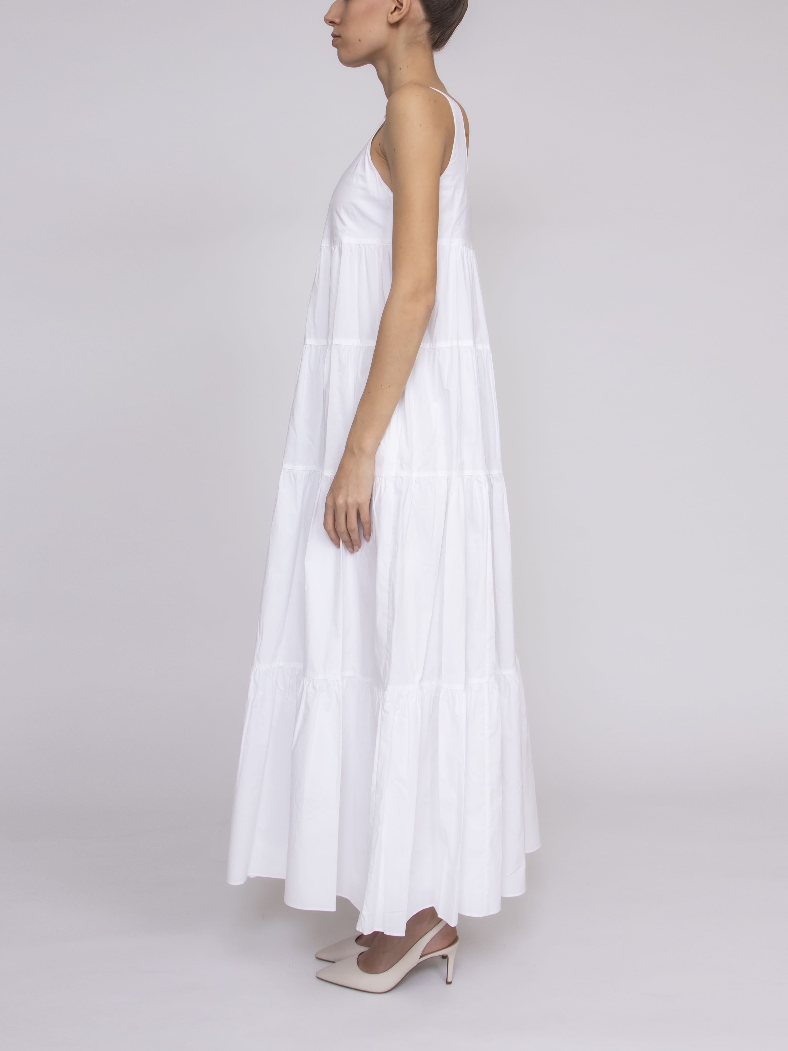 Michael Kors Abito Scoop Neck 100 BIANCO