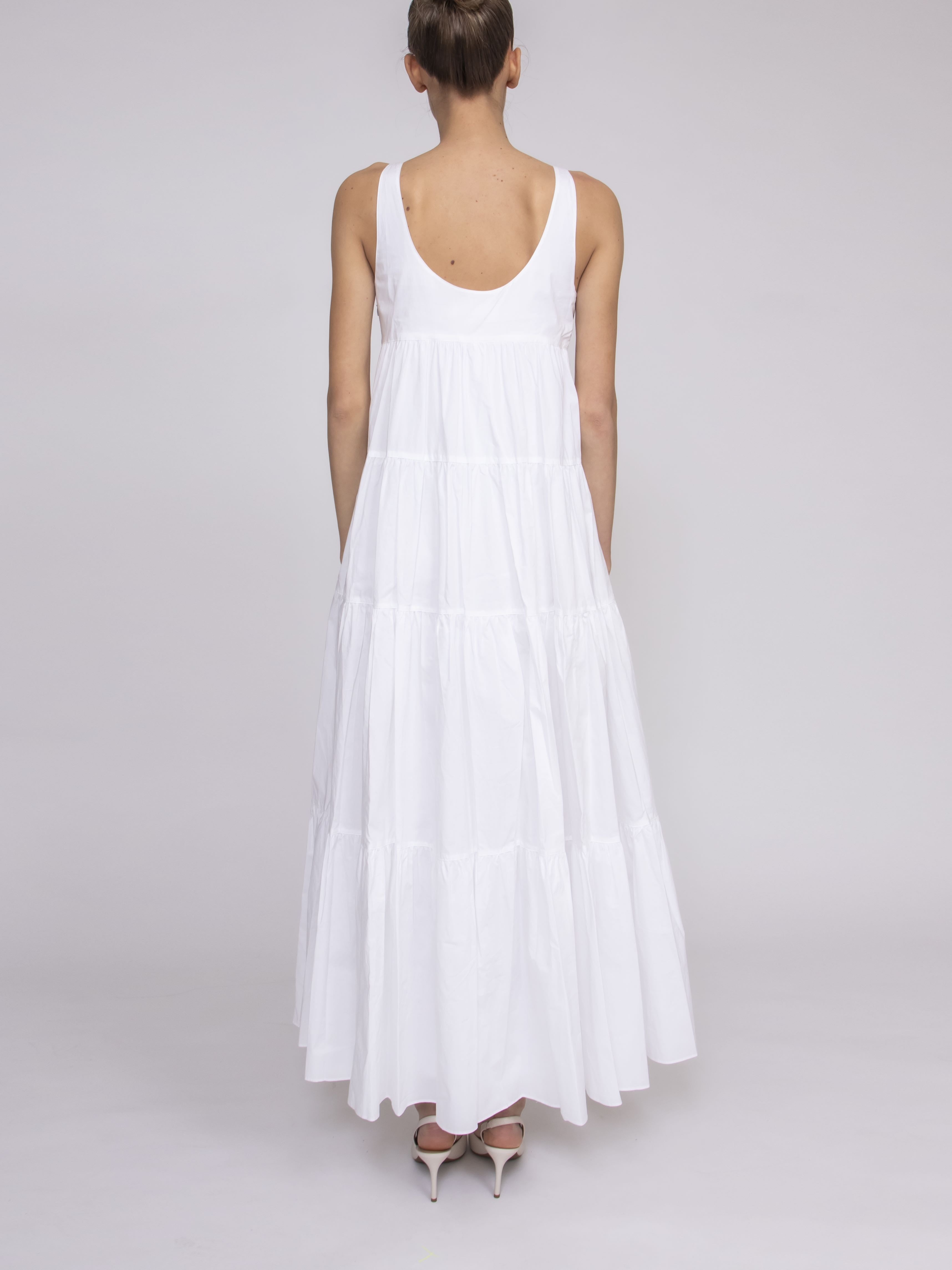 Michael Kors Abito Scoop Neck 100 BIANCO