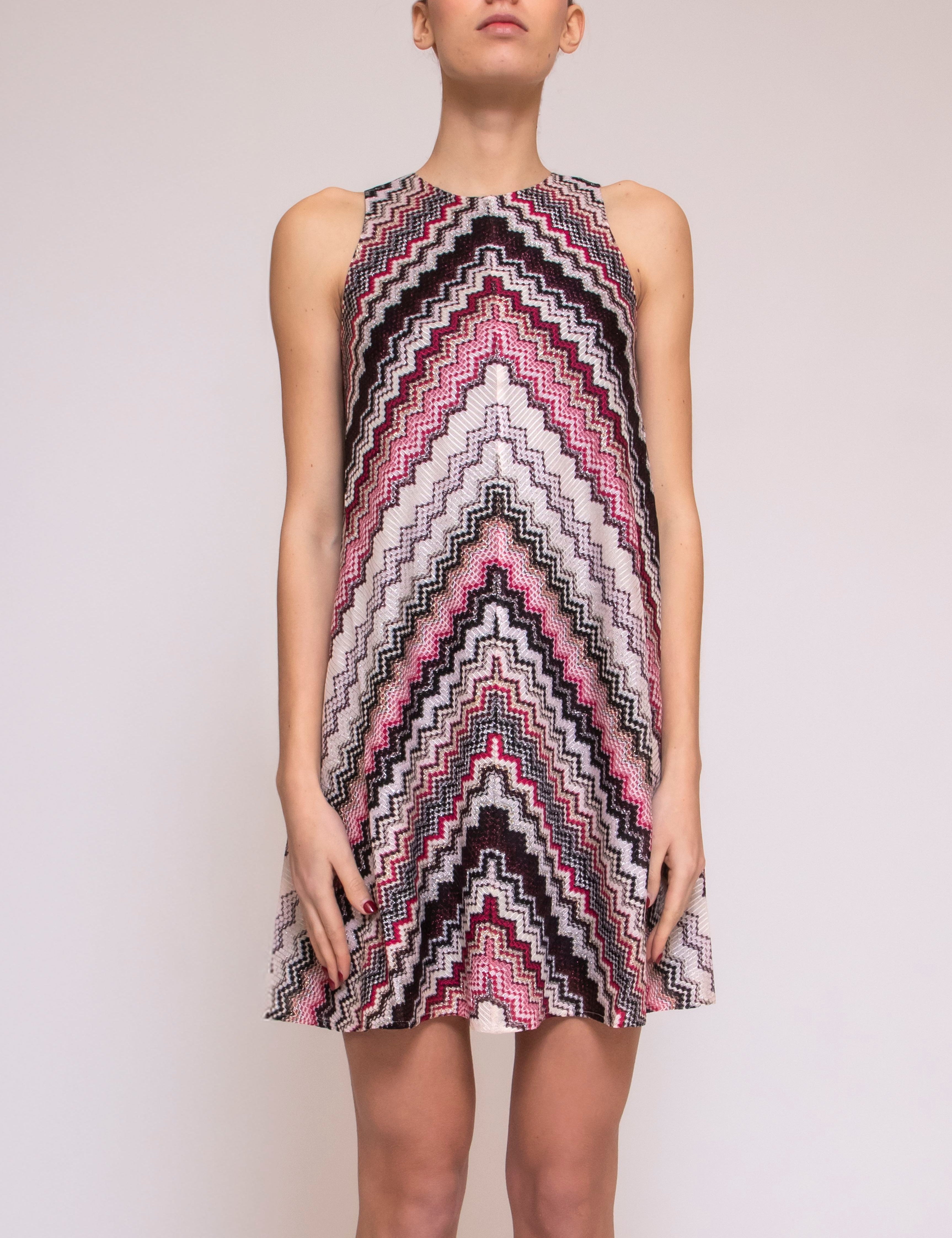 Missoni Abito SM9KQ MULTI PINK