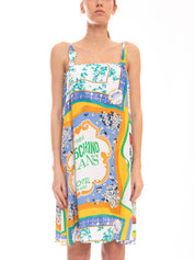 Moschino Jeans Abito Viscosa Crepe 1888 VARIANTE UNICA