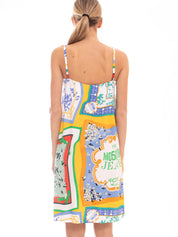 Moschino Jeans Abito Viscosa Crepe 1888 VARIANTE UNICA