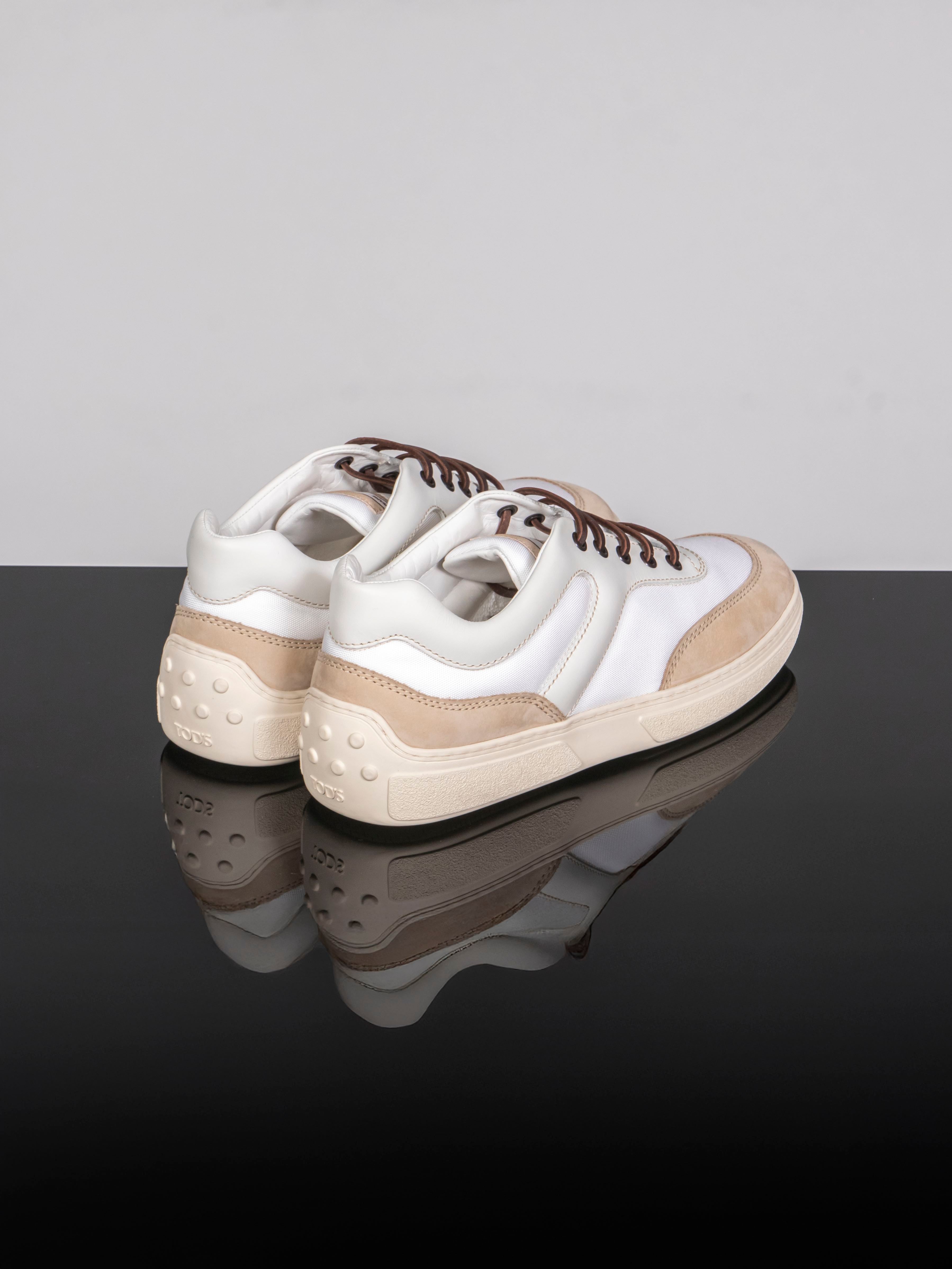 Tods Allacciata Competition 1445 BEIGE/BIANCO