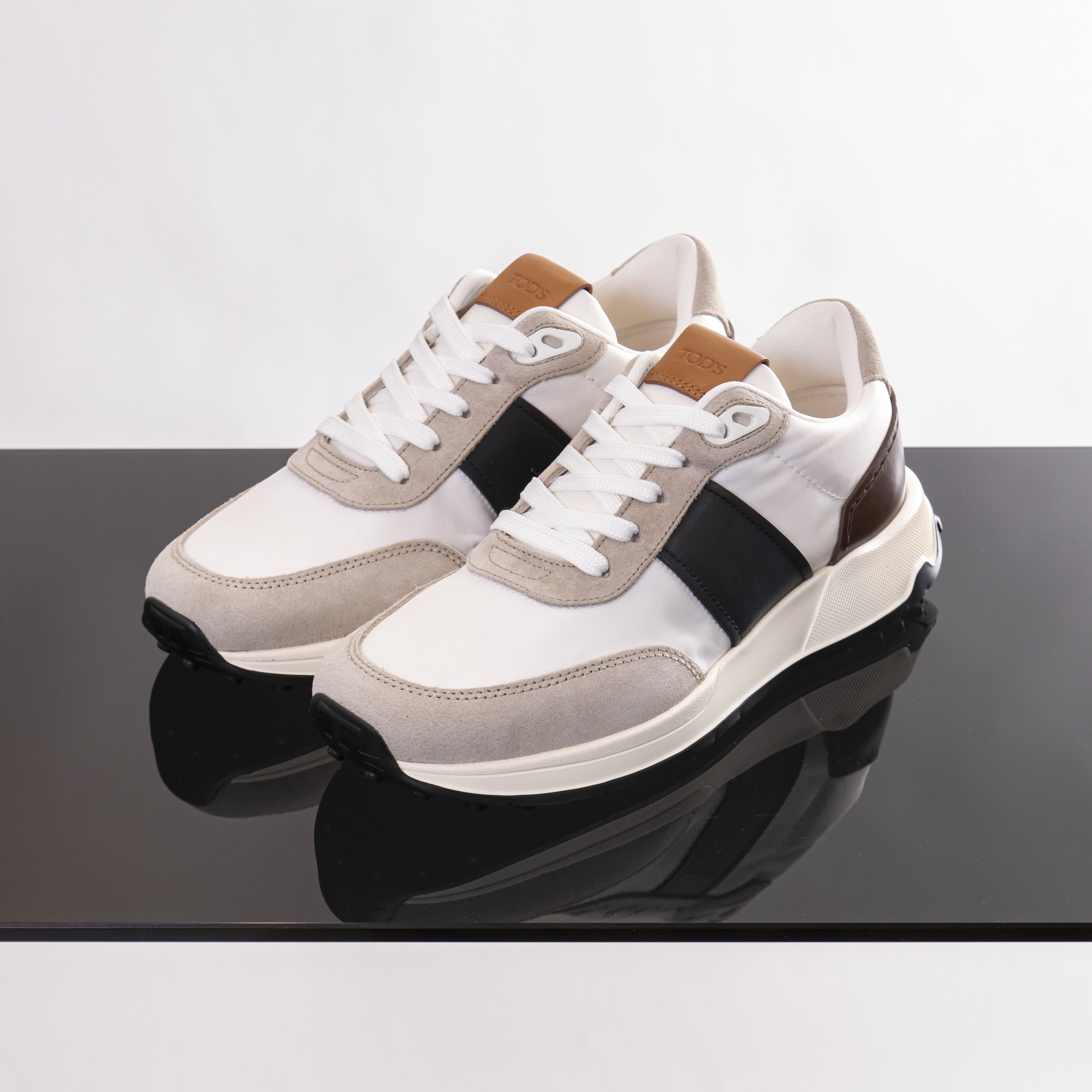 Tods Allacciata Running 2W16 BIANCO/MARRONE