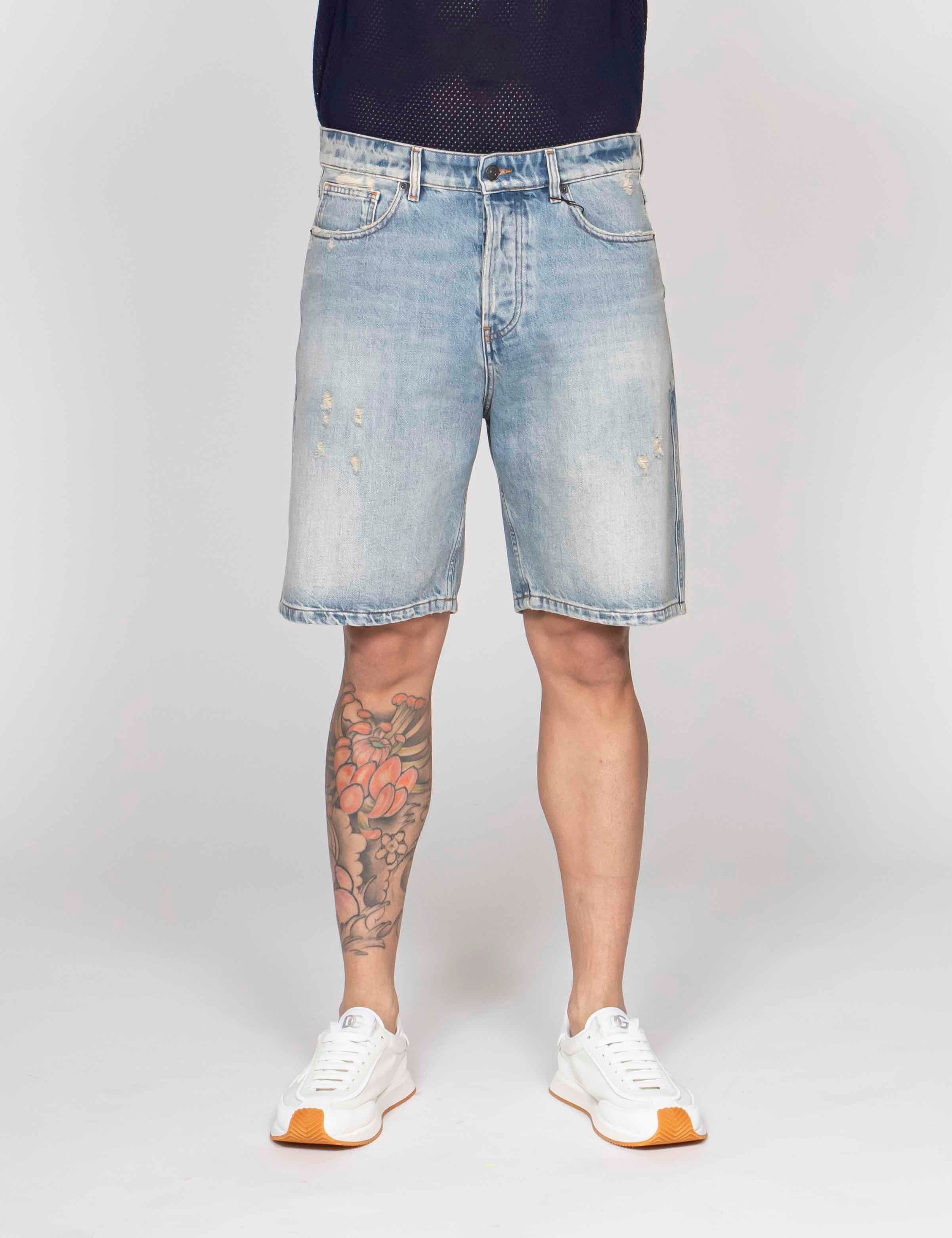 Amaranto Bermuda A DENIM CHIARO