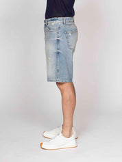 Amaranto Bermuda A DENIM CHIARO