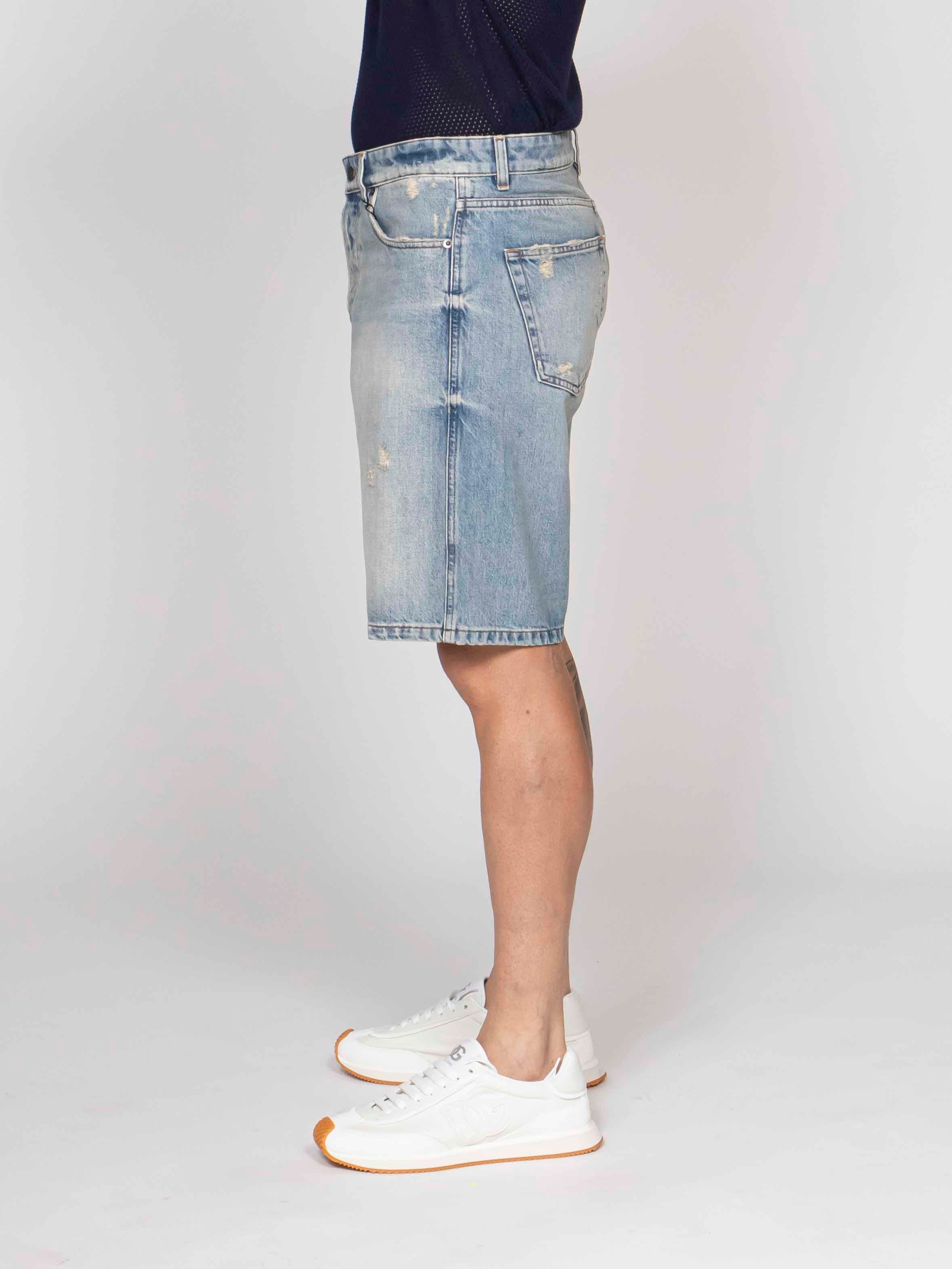 Amaranto Bermuda A DENIM CHIARO