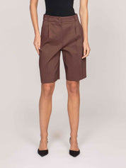 Pinko Bermuda Bryana L78 MARRONE TERRA