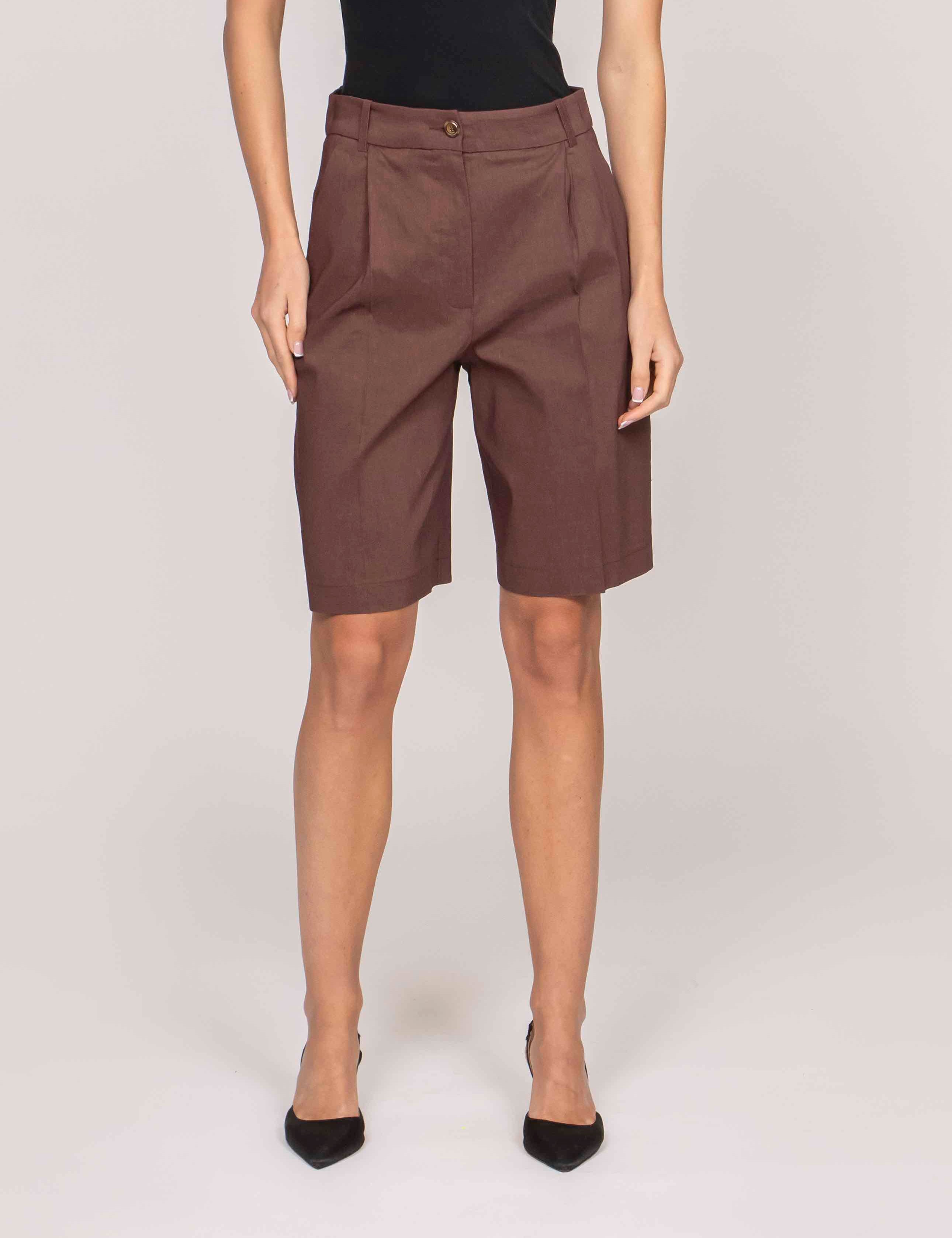 Pinko Bermuda Bryana L78 MARRONE TERRA