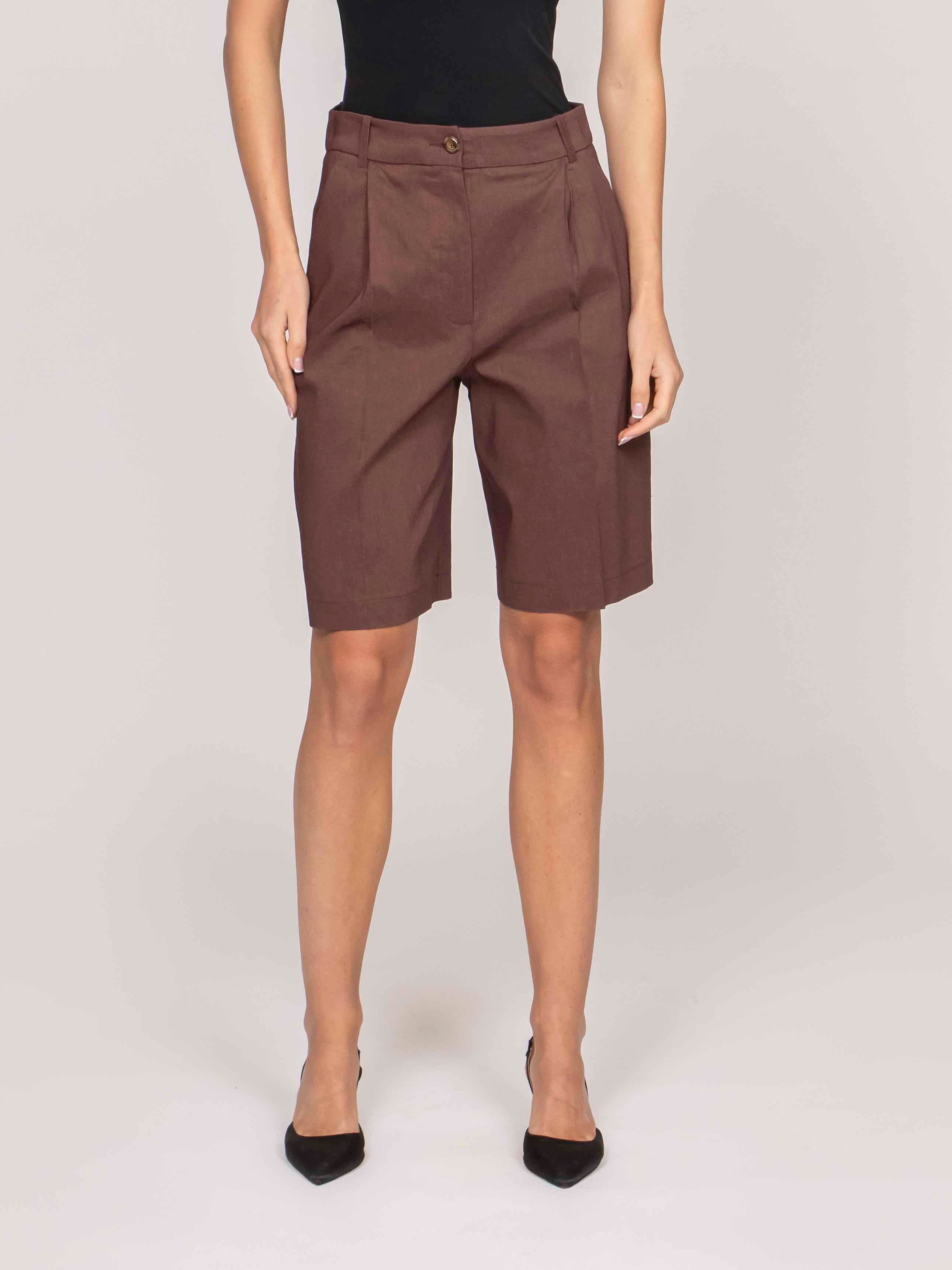 Pinko Bermuda Bryana L78 MARRONE TERRA