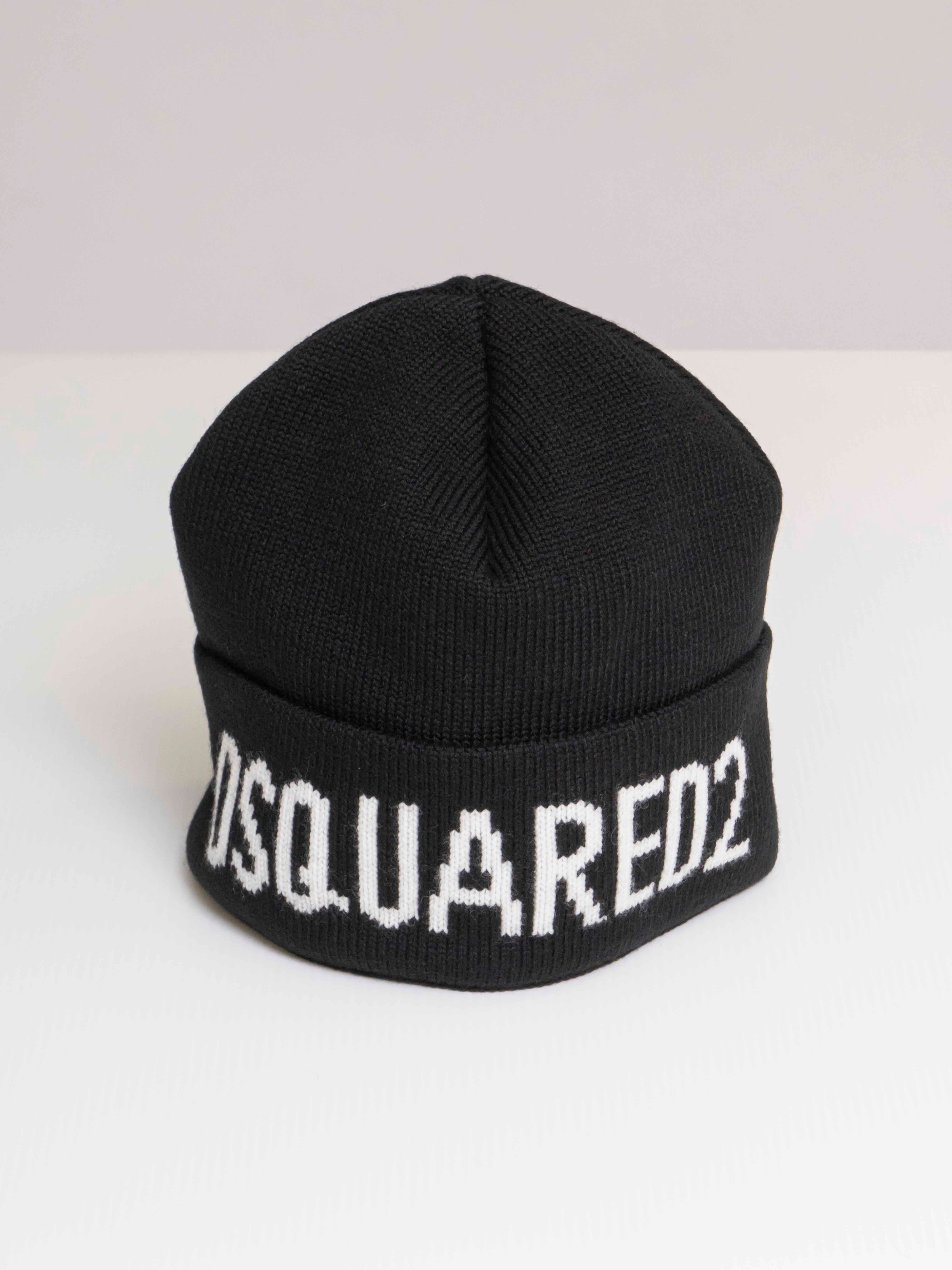 Dsquared2 Berretto 2124 BLACK