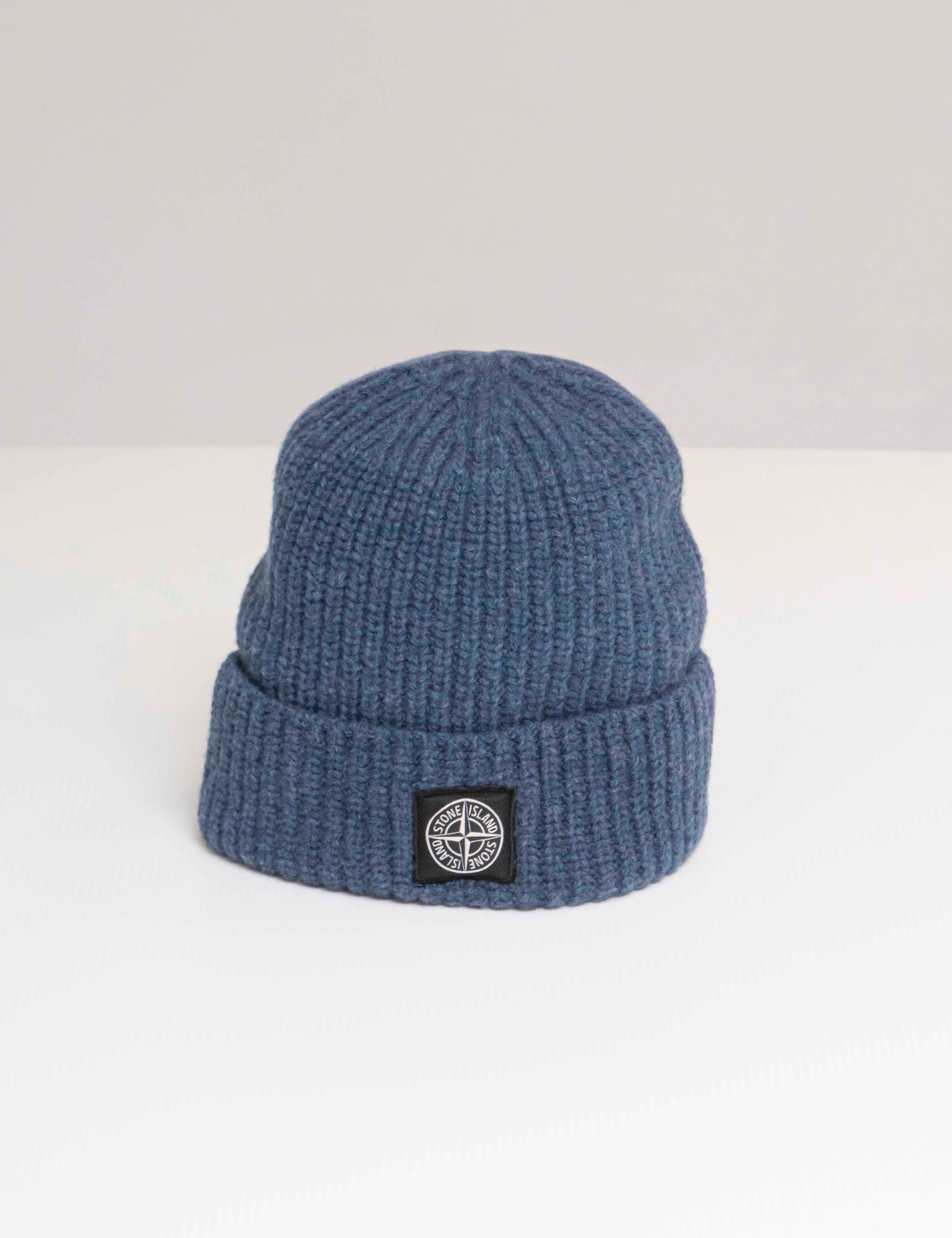 Stone Island Berretto Beanie V0M2B BLUE ACCIAIO