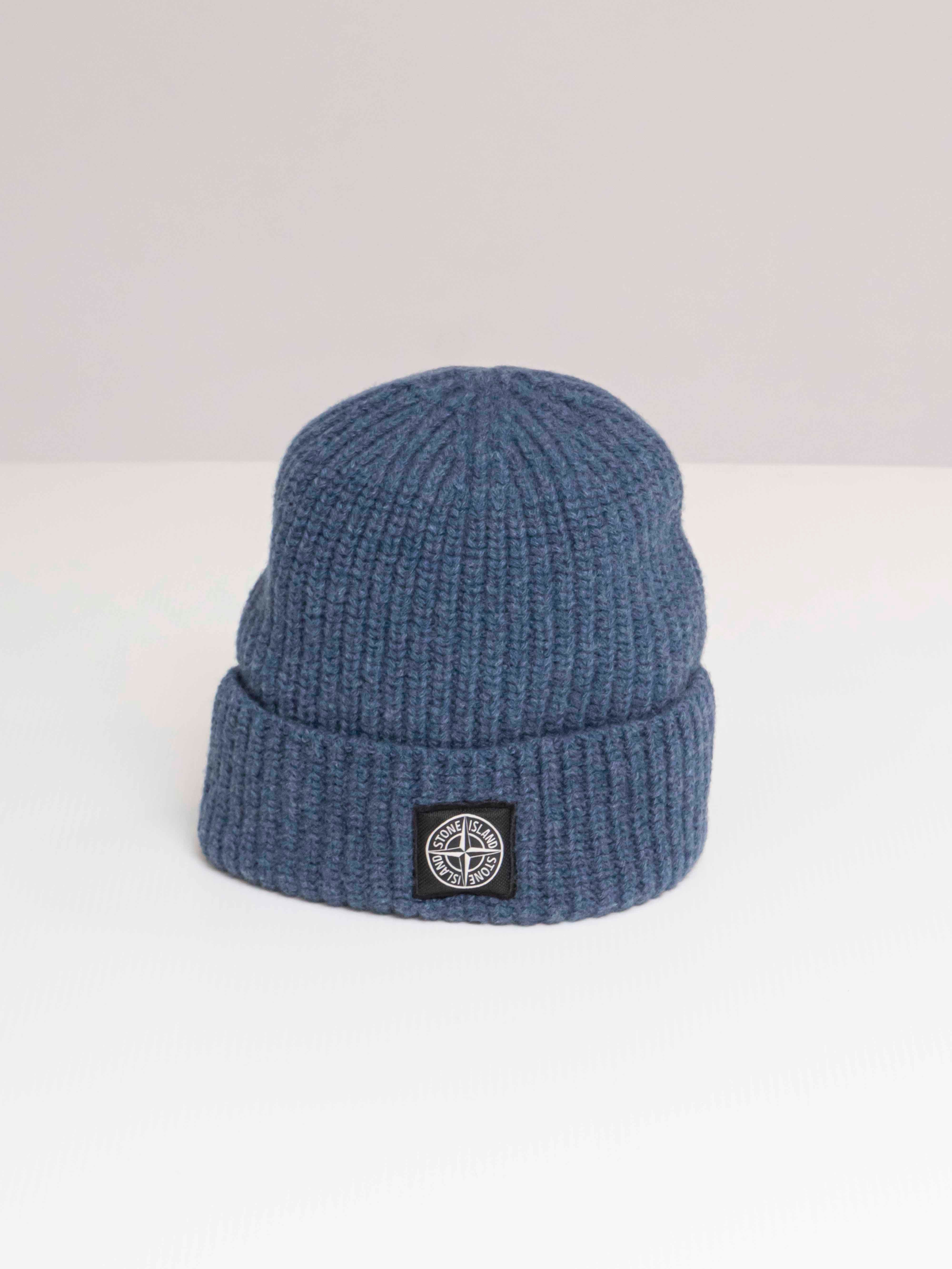 Stone Island Berretto Beanie V0M2B BLUE ACCIAIO