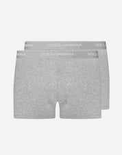 Dolce & Gabbana Bi-pack Boxer S8290 MELANGE GRIGIO