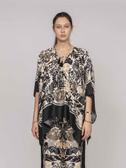 Ermanno Firenze Blusa 39399 MANDORLA SC/ECRU/NERO