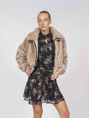Pinko Bomber C60 BEIGE CHIARO