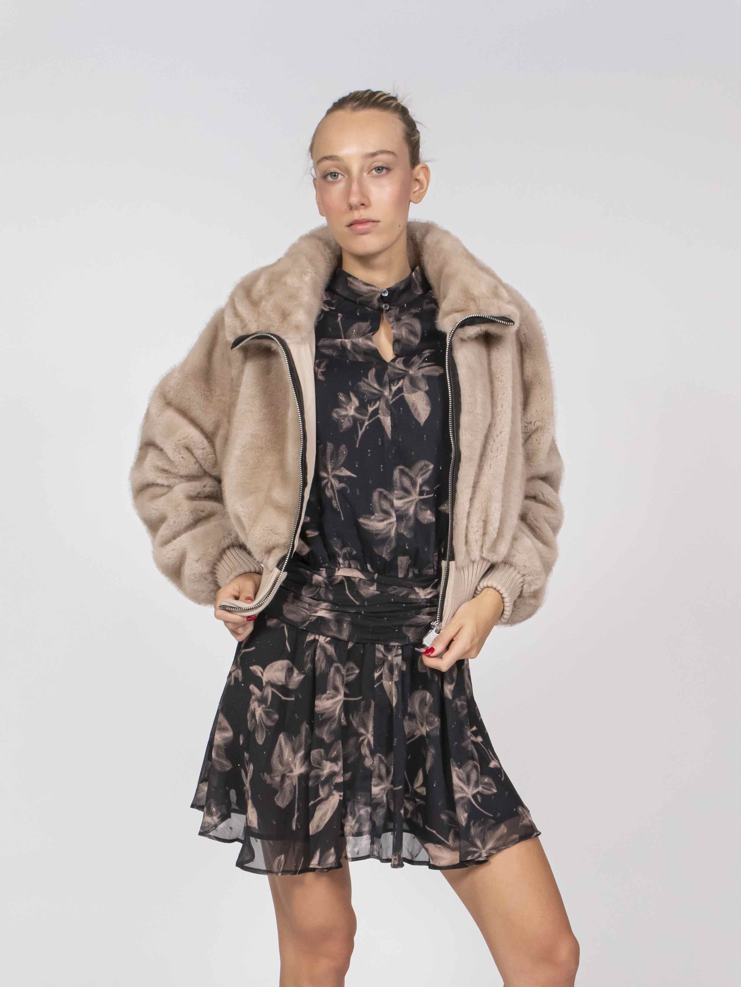 Pinko Bomber C60 BEIGE CHIARO