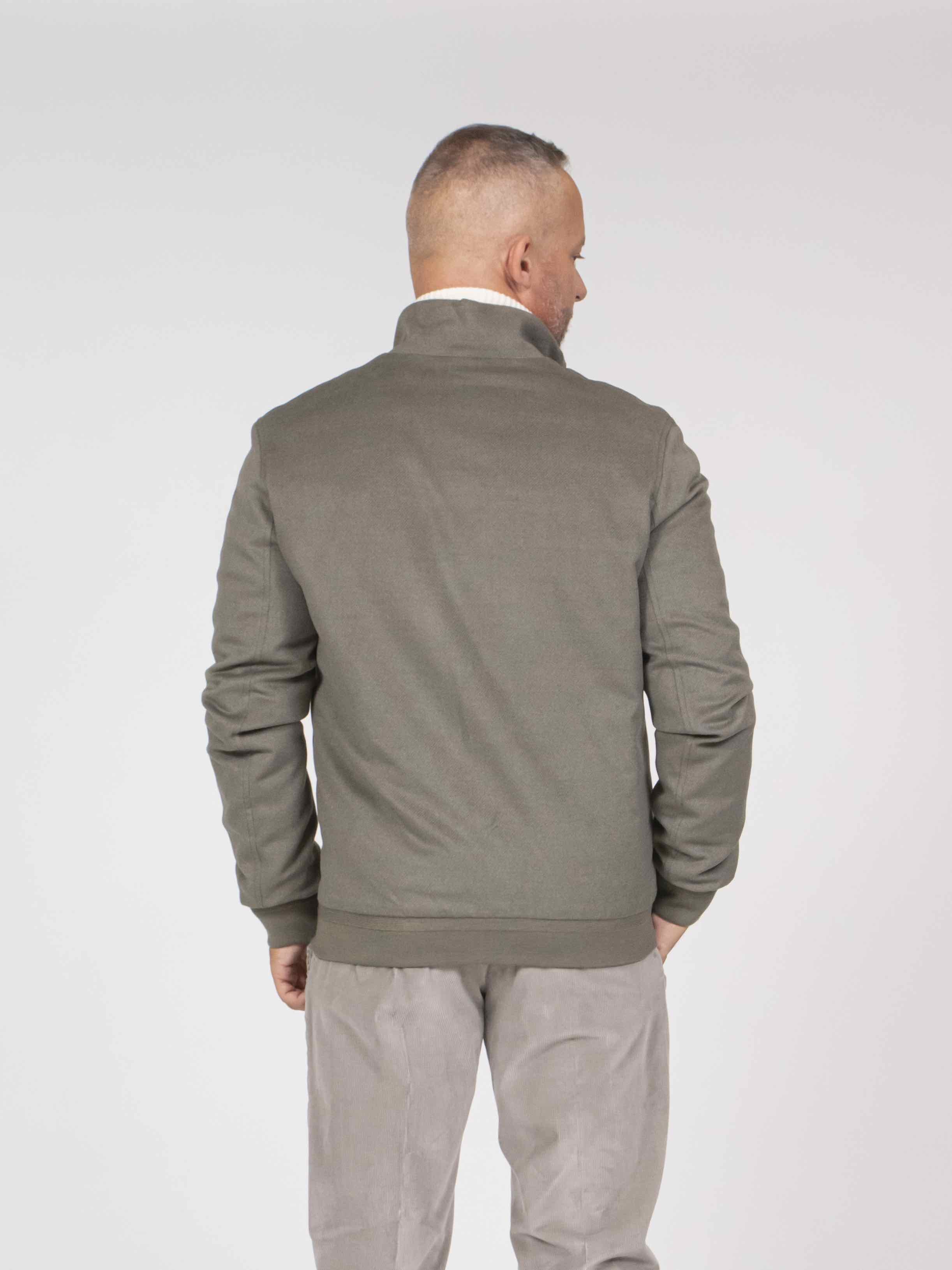 Duno Bomber Collo In Piedi 321 OLIVA