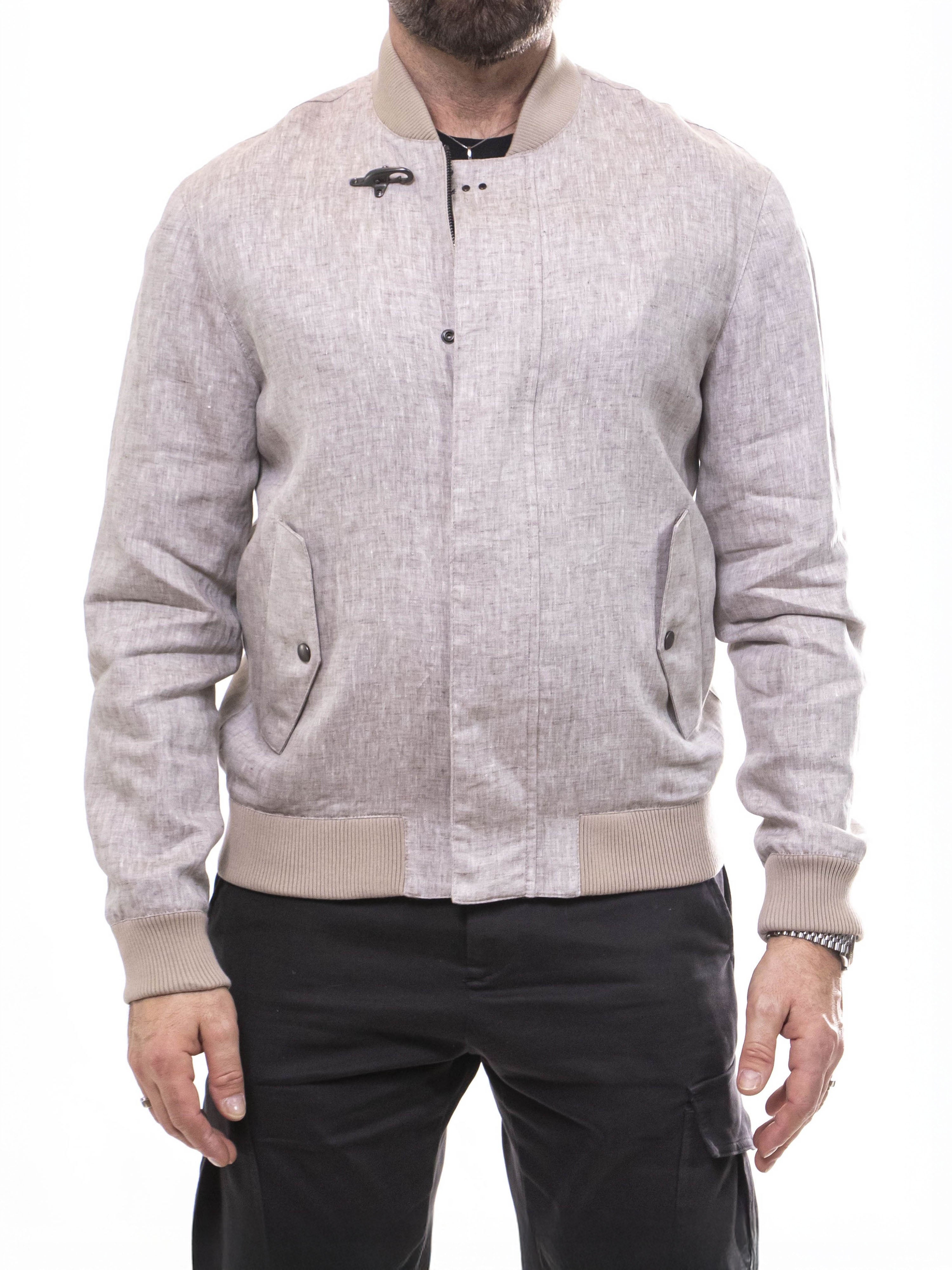 Fay Bomber con Gancio C205 NATURALE