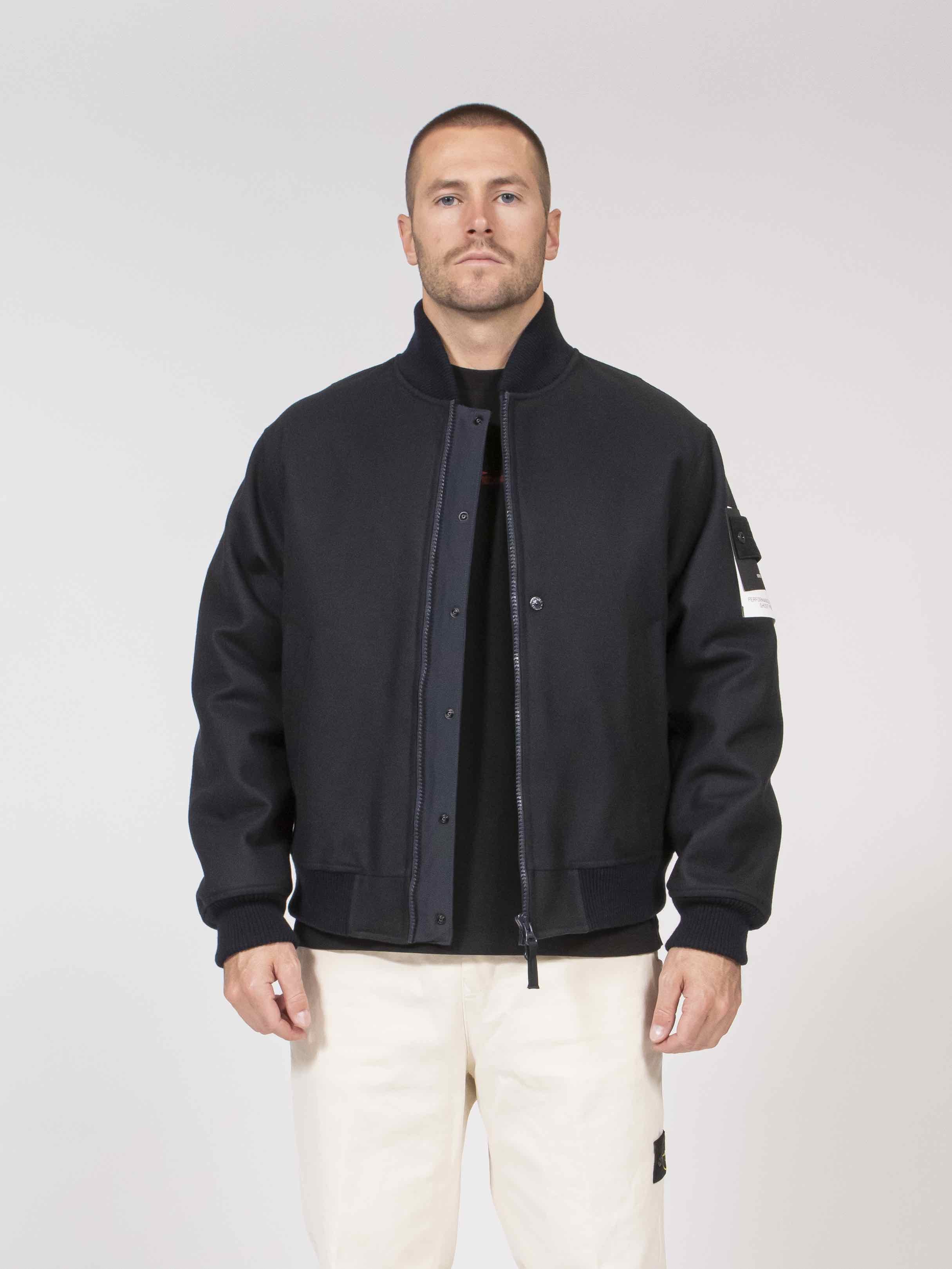 Stone Island Bomber Ghost V0020 NAVY BLUE