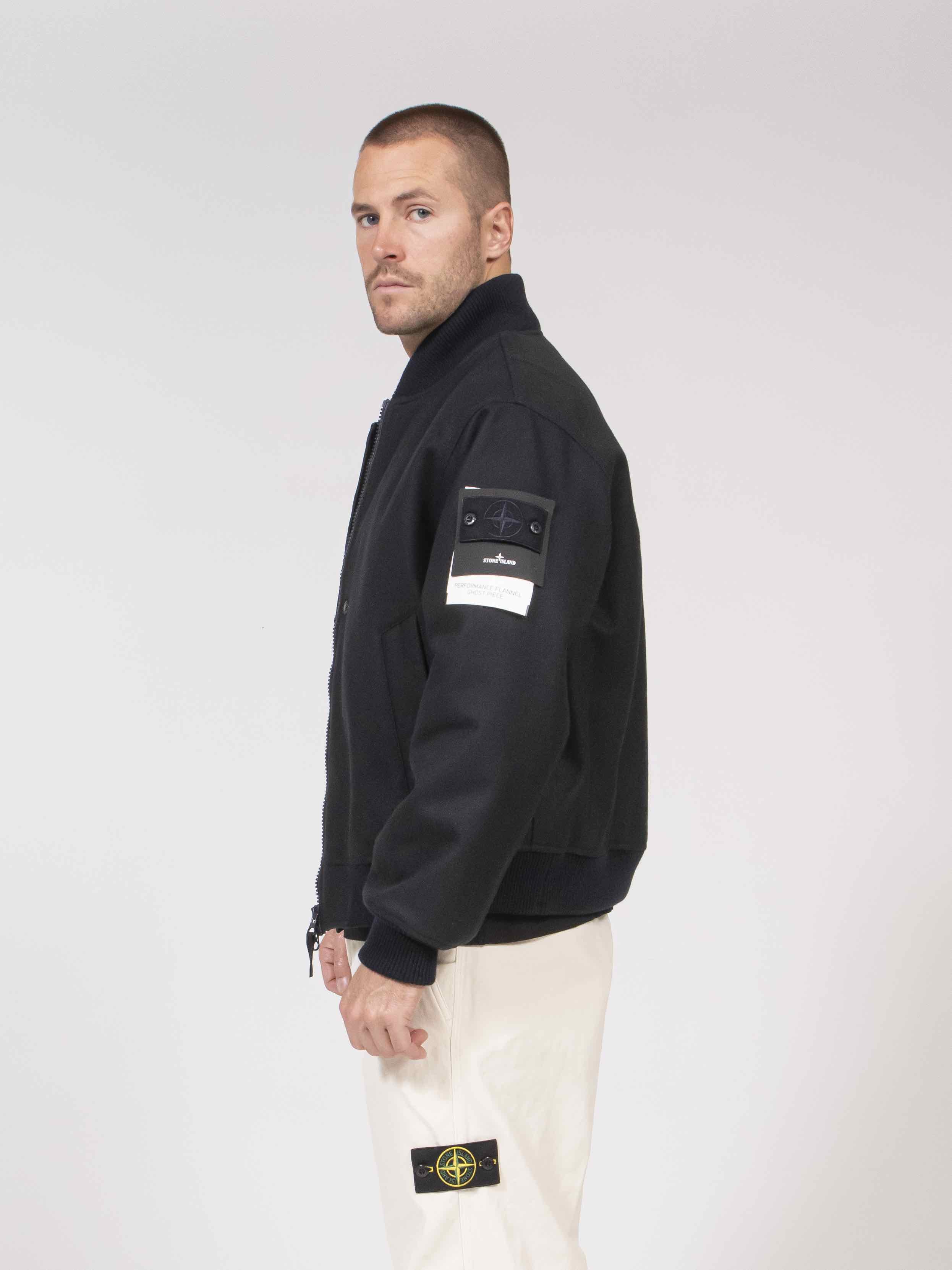 Stone Island Bomber Ghost V0020 NAVY BLUE