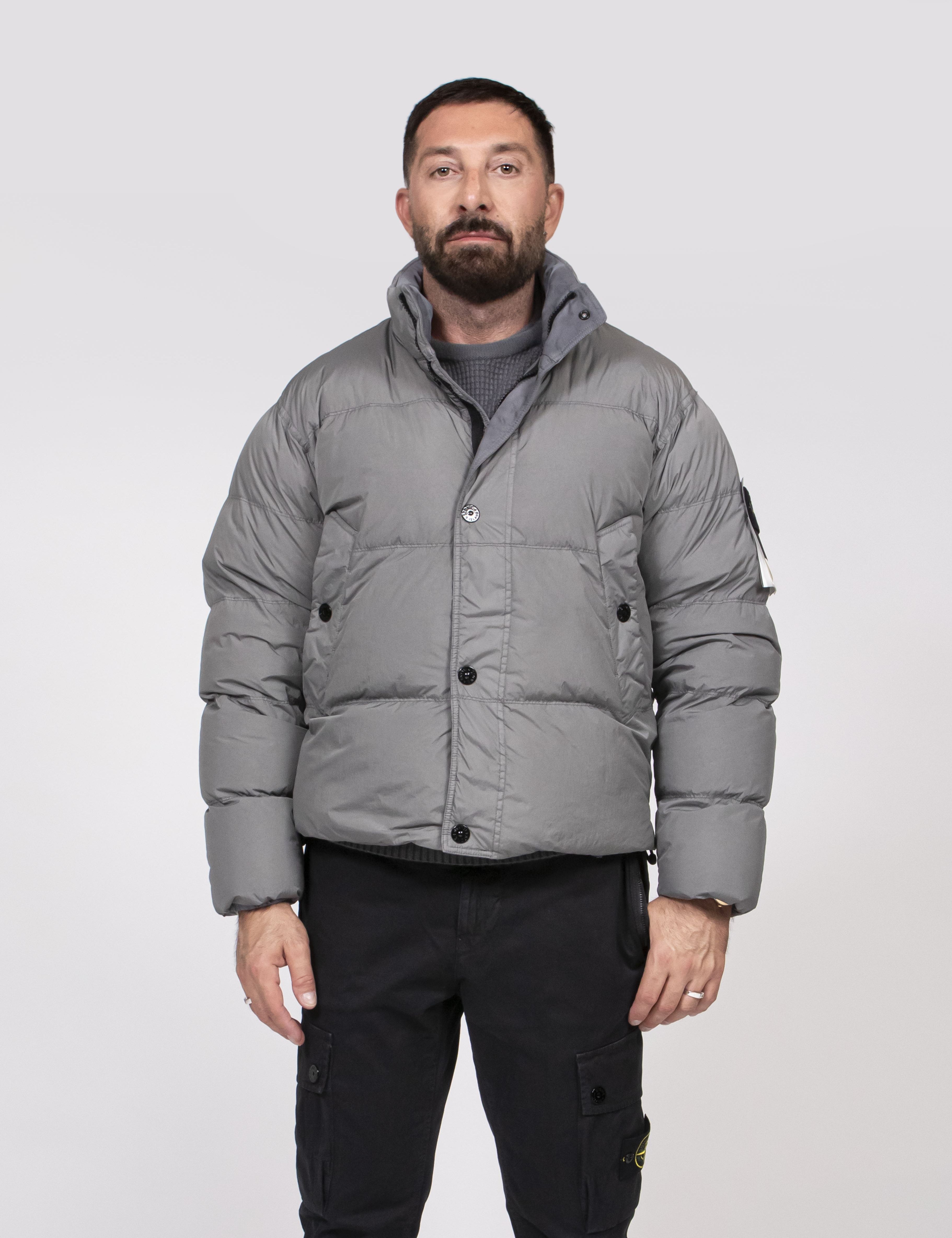 Stone Island Bomber Piuma Rds V006B CEMENTO