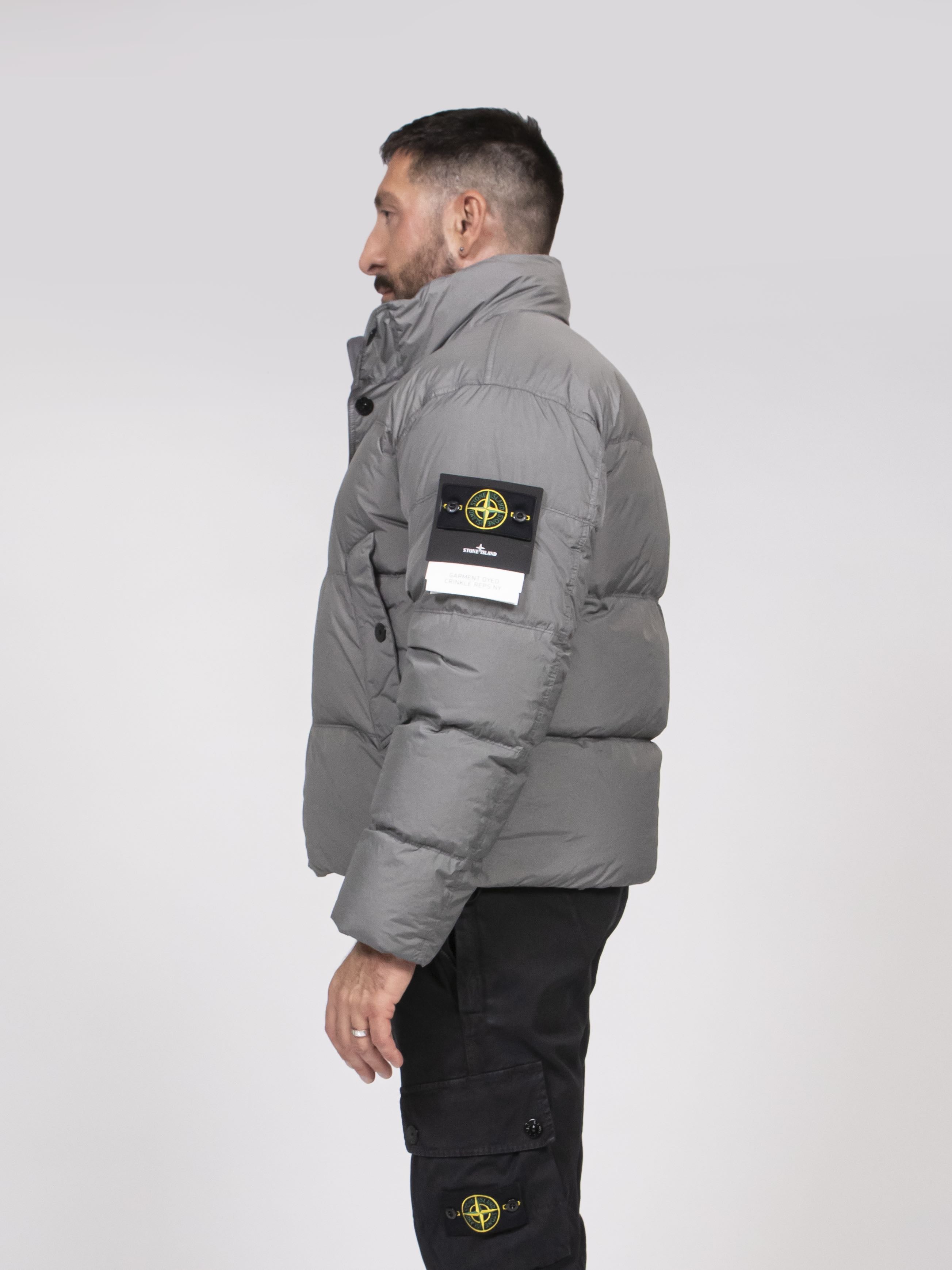 Stone Island Bomber Piuma Rds V006B CEMENTO