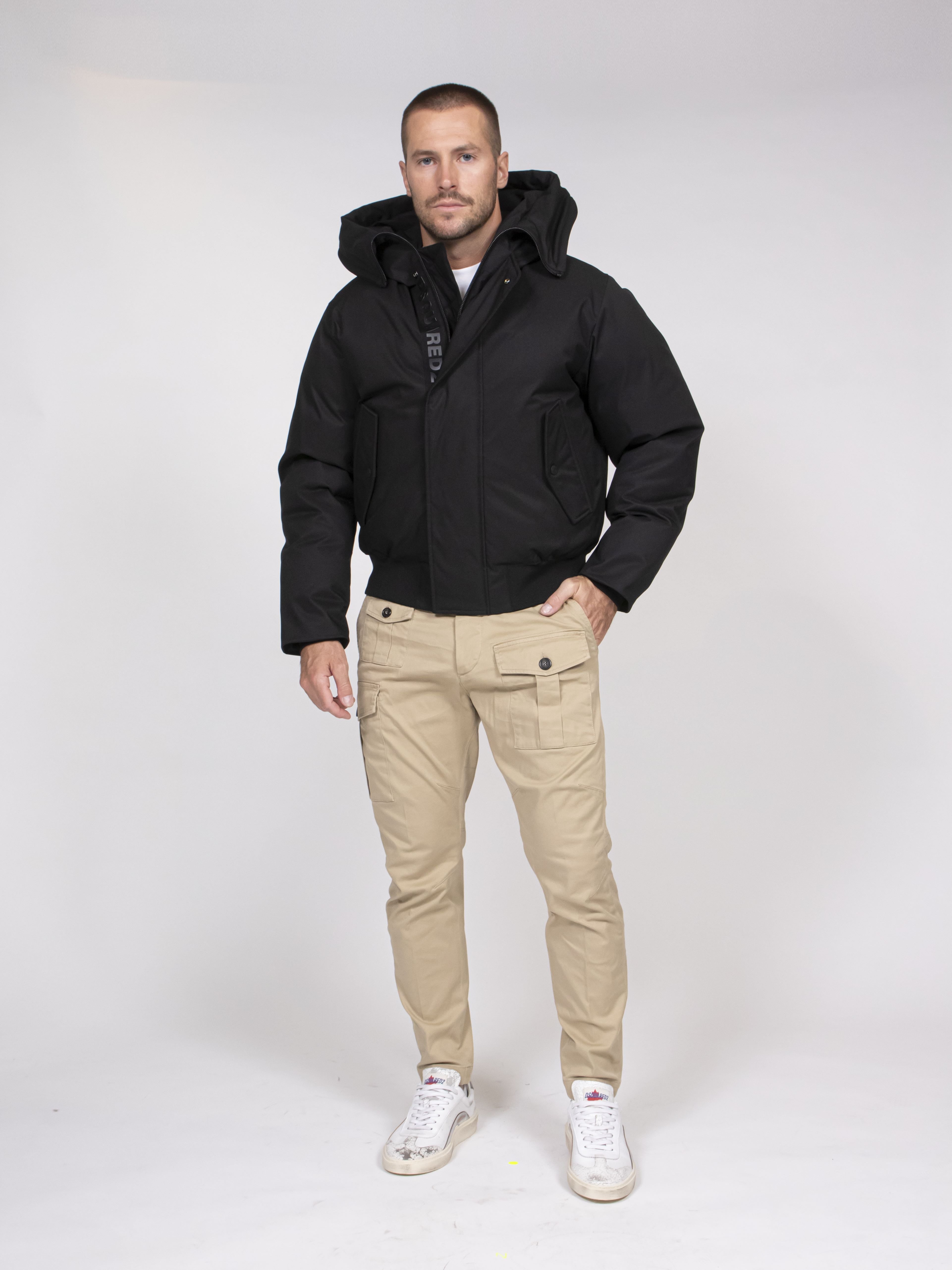 Dsquared2 Bomber Techno Down 900 BLACK