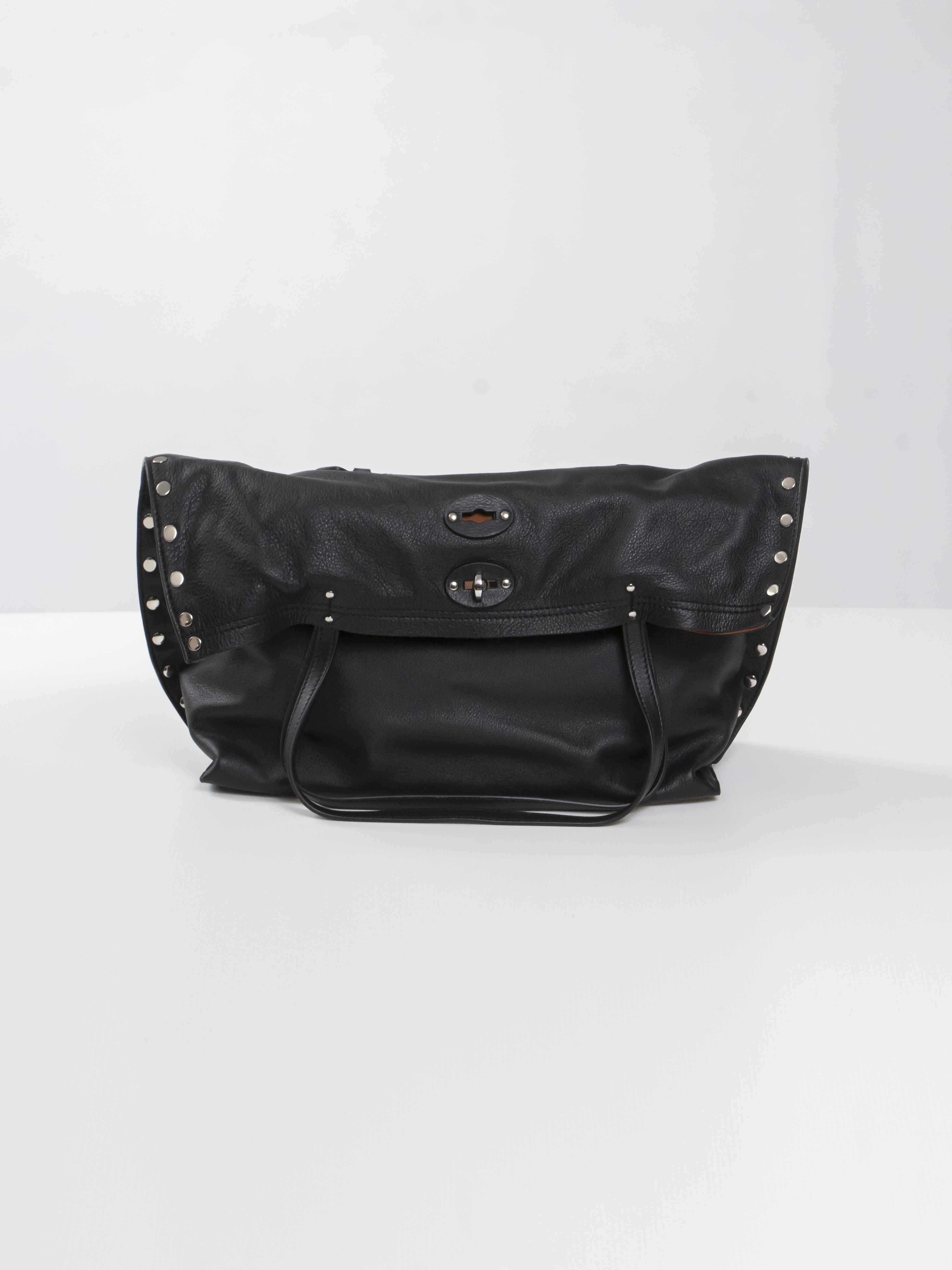 Zanellato Borsa A' Spasso Saeta Z0001 BLACK LAVAGNA