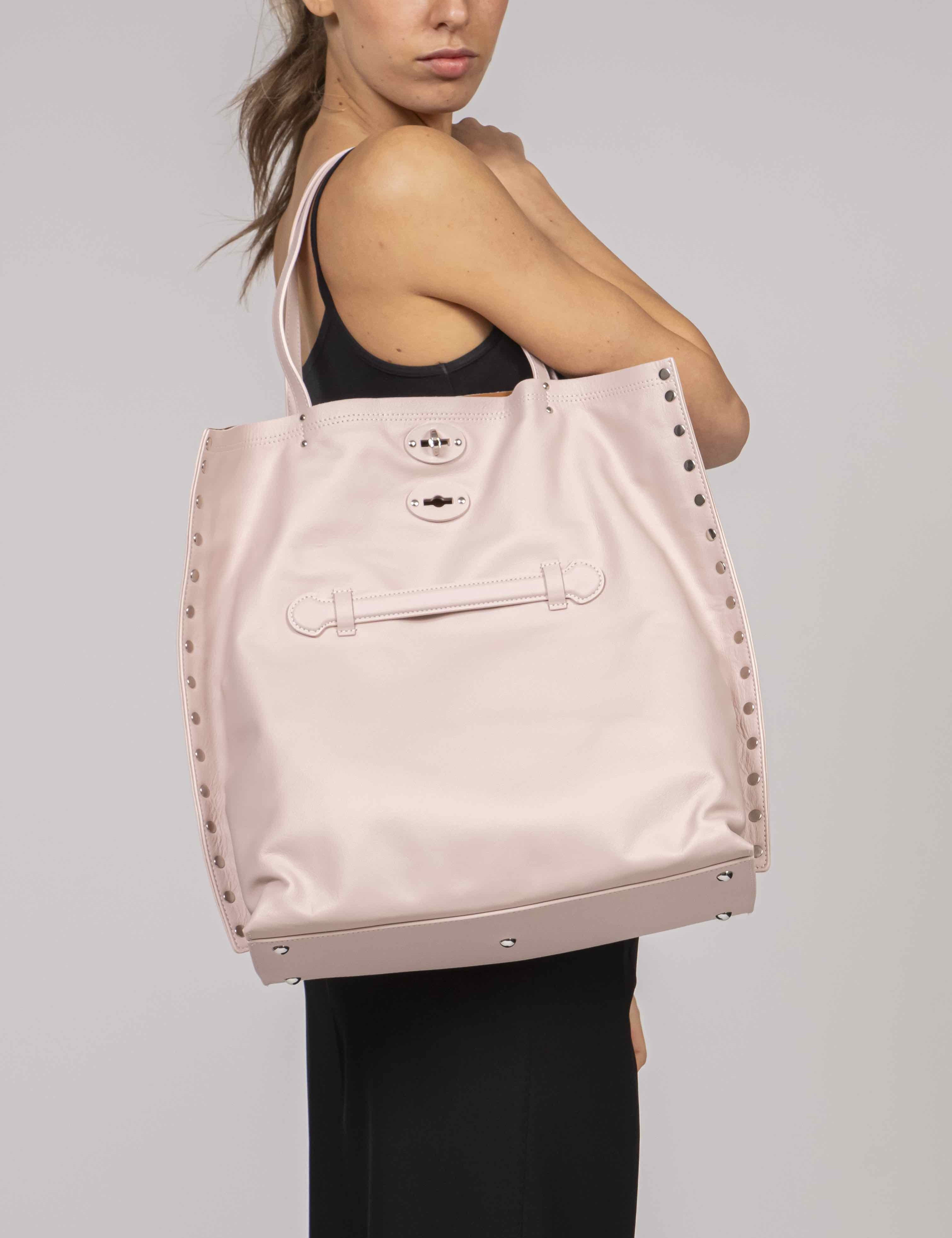 Zanellato Borsa A' Spasso Saeta Z0899 PINK OSTRICA