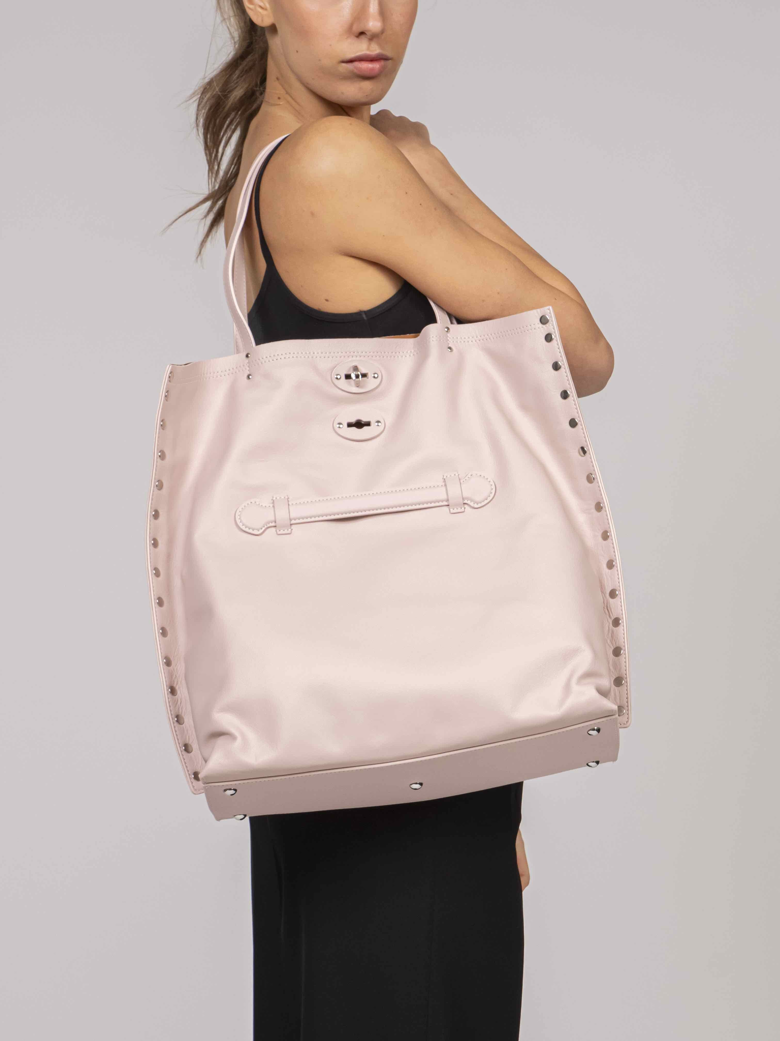 Zanellato Borsa A' Spasso Saeta Z0899 PINK OSTRICA