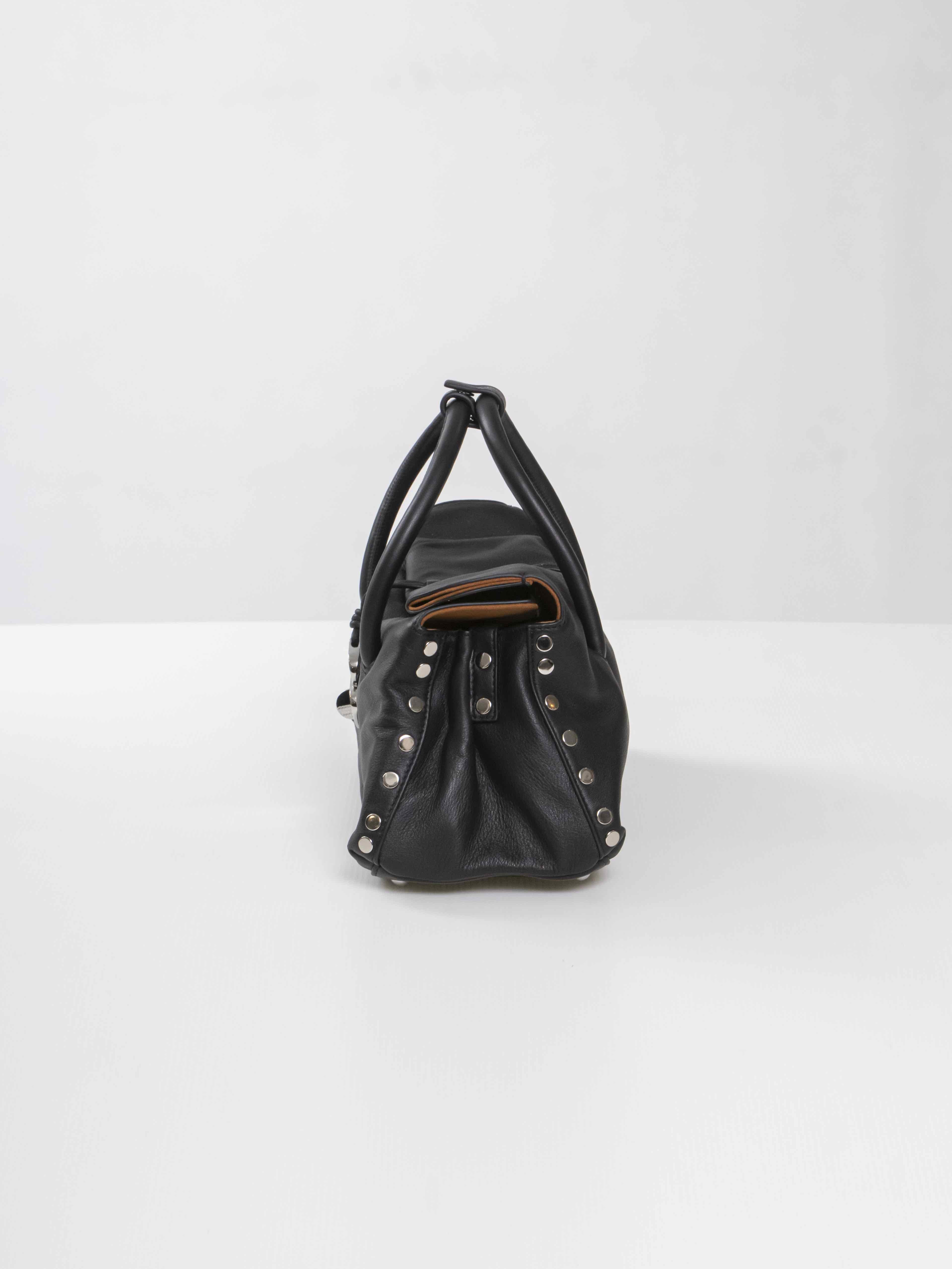 Zanellato Borsa Dotta Saeta Z0001 BLACK LAVAGNA
