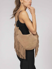 Orciani Borsa Hobo Peach BIS BEIGE
