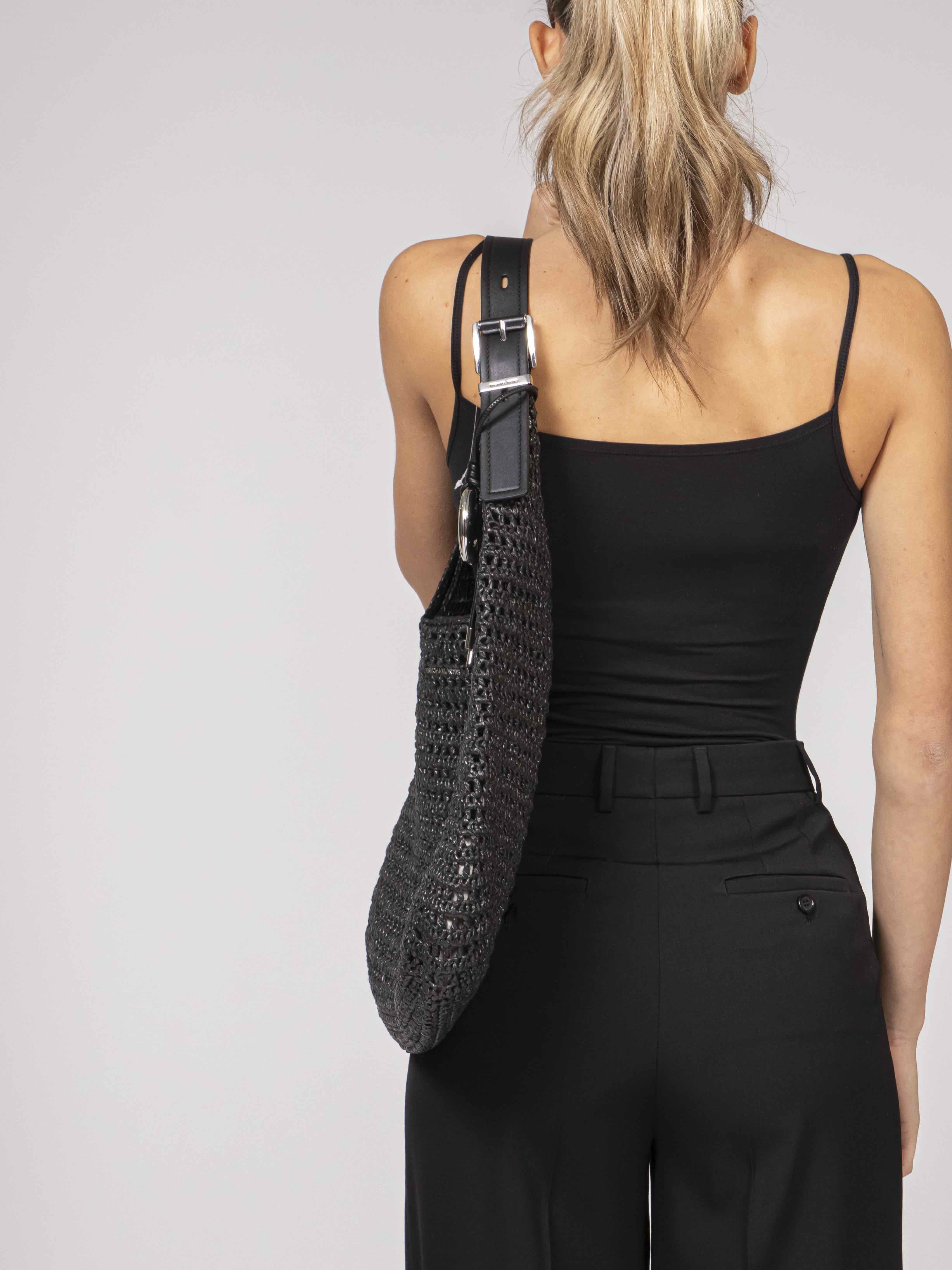 Michael Kors Borsa Lg Hobo 003 BLACK/BLACK