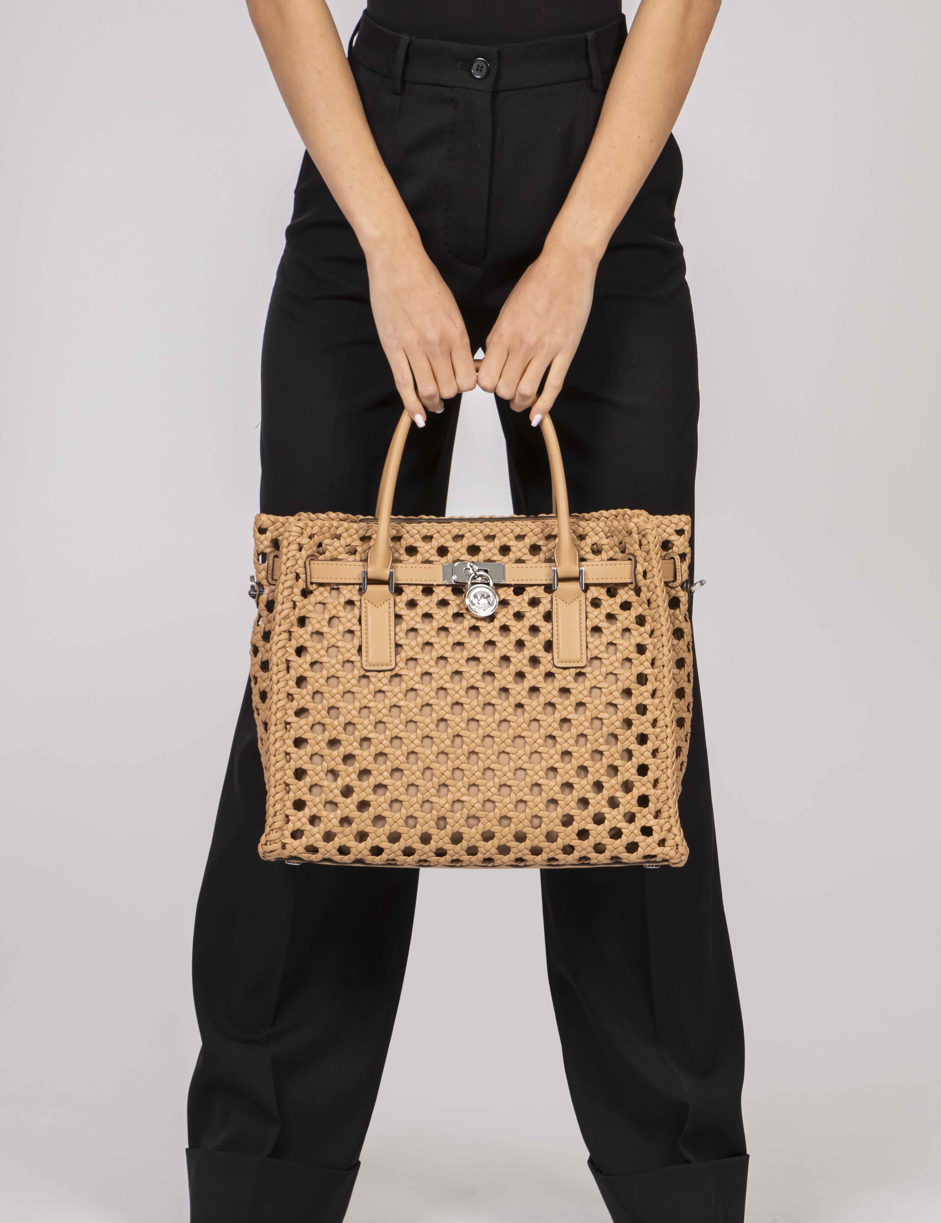 Michael Kors Borsa Lg Satchel 198 PEANUT