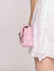 Pinko Borsa Love Puff Baby P26Q ROSA CHIARO-ANTIQUE GOLD