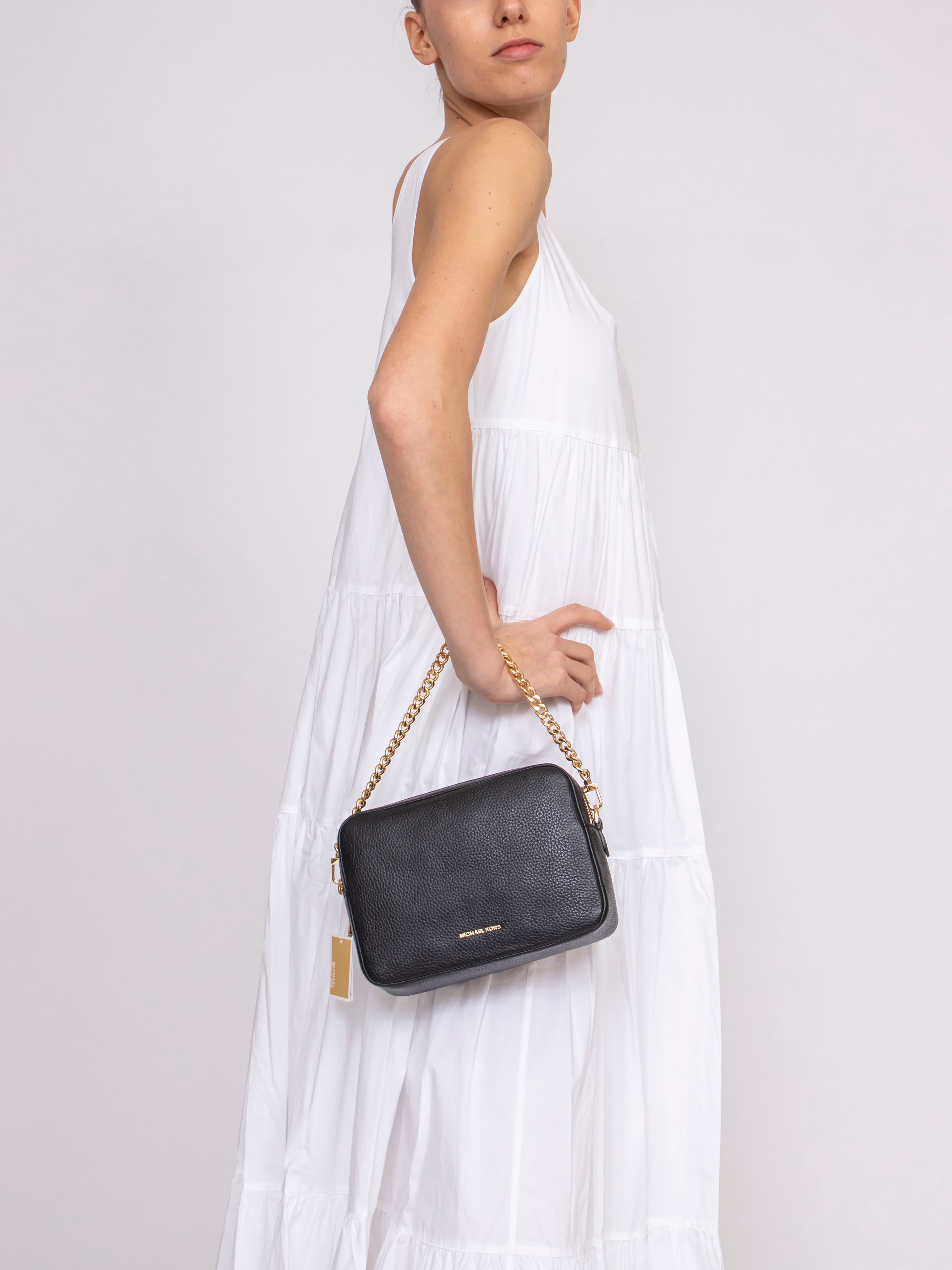 Michael Kors Borsa Md Dblzp Chn 001 BLACK