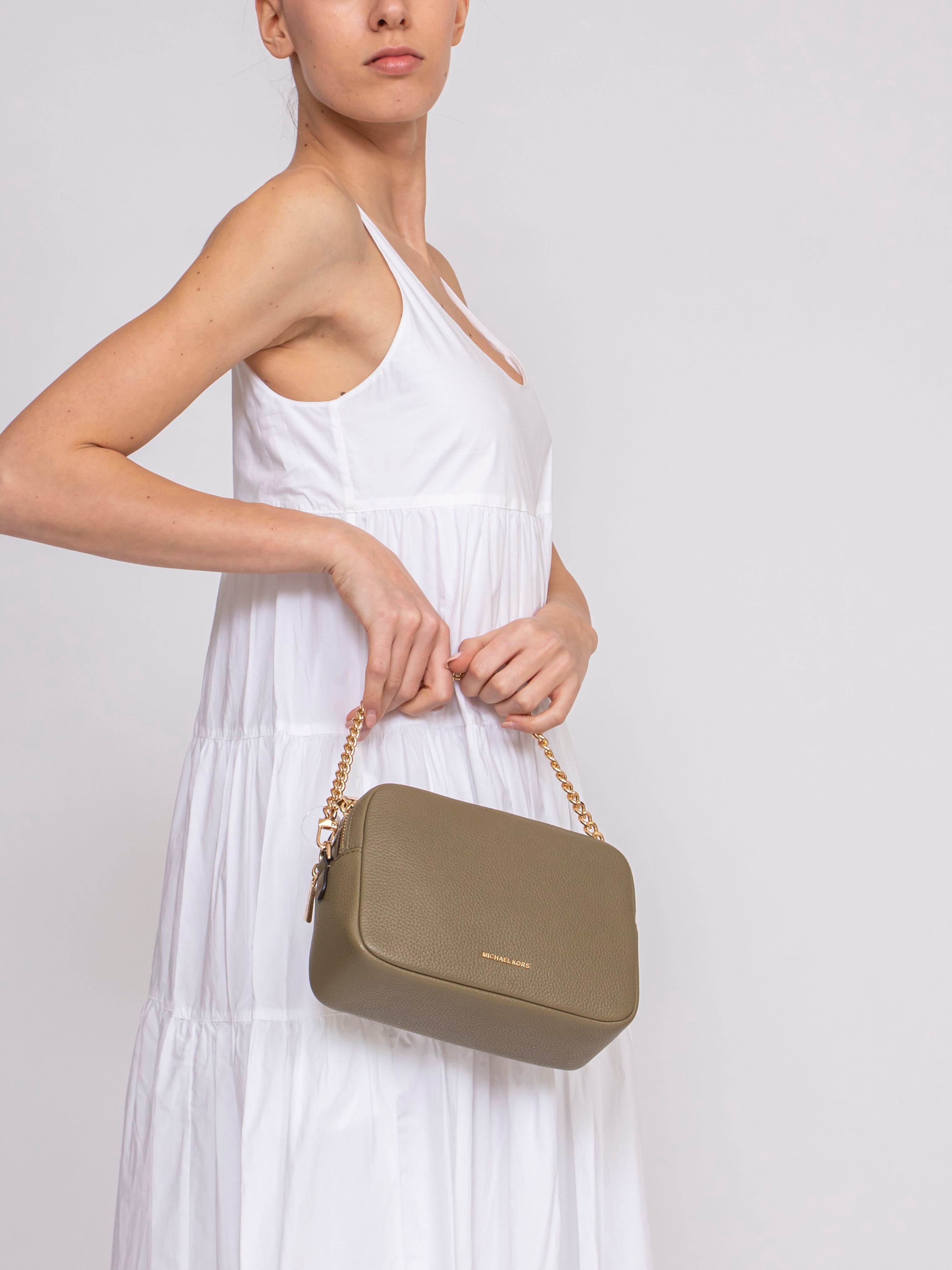 Michael Kors Borsa Md Dblzp Chn 367 SAFARI GREEN
