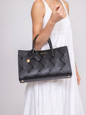 Michael Kors Borsa Satchel 001 BLACK
