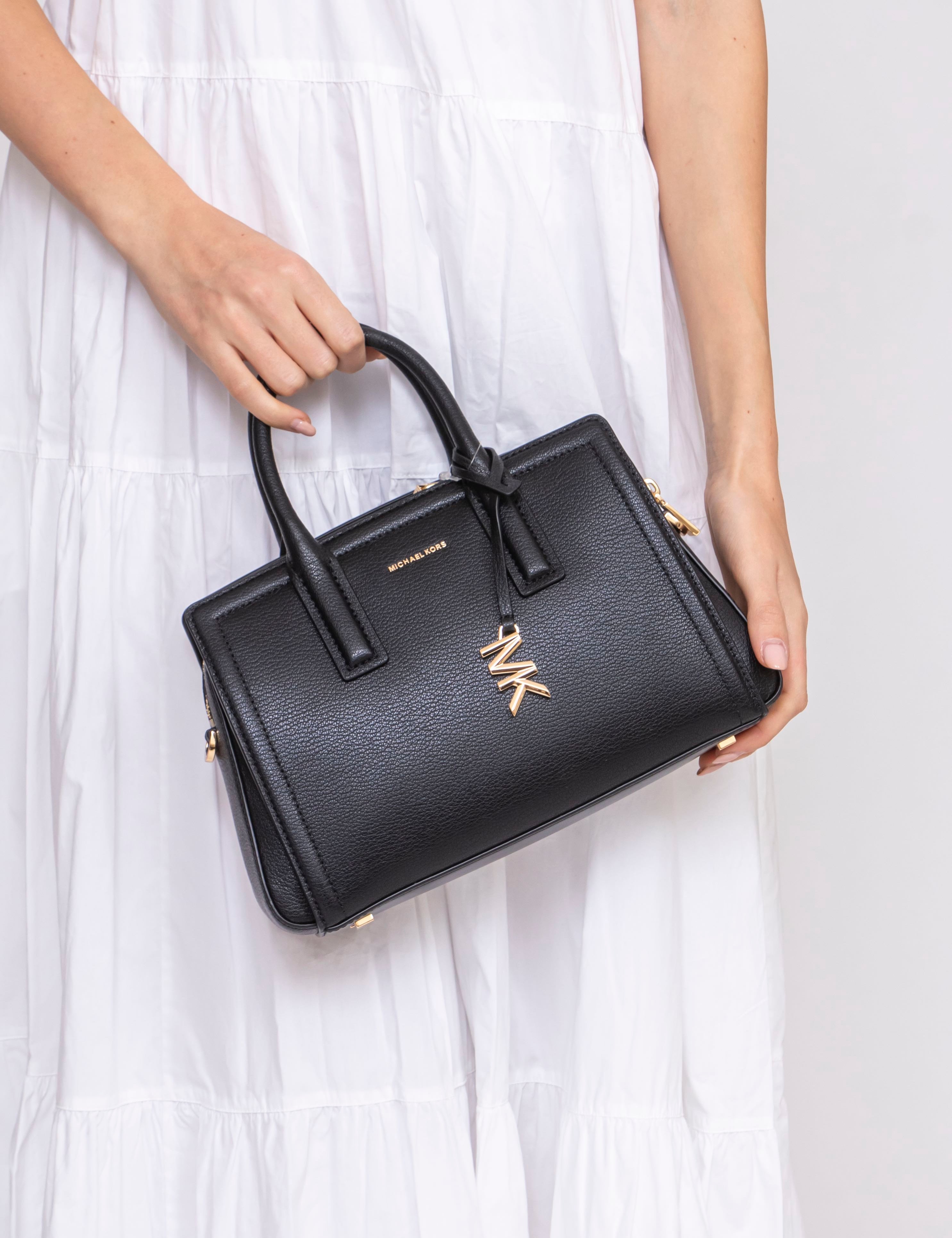 Michael Kors Borsa Sm Satchel 001 BLACK